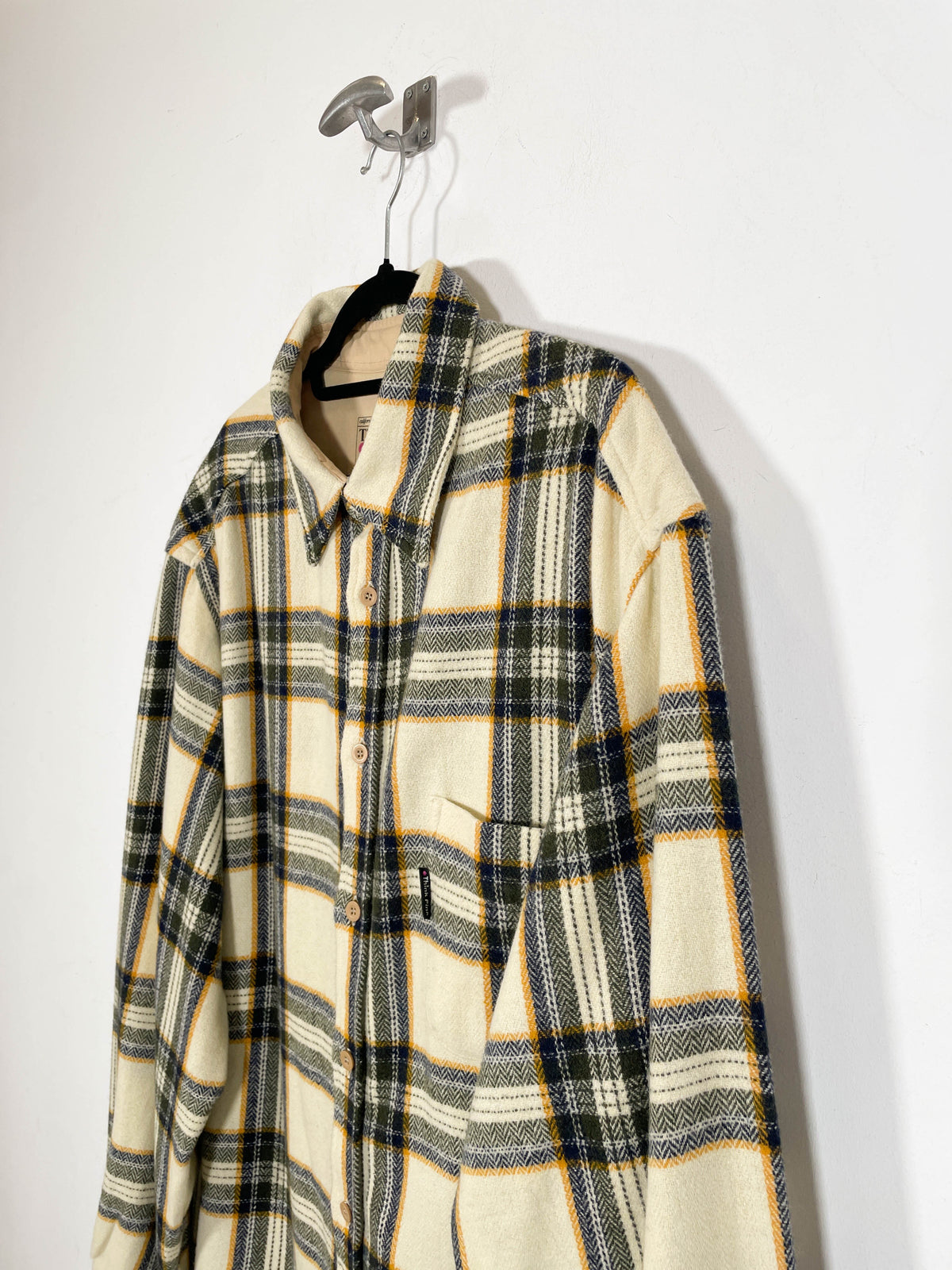 Sobrecamisa de franela Think Pink - Talla XL