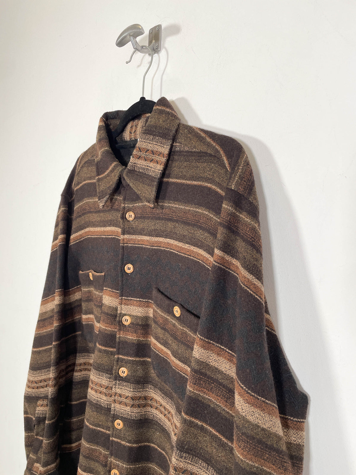 Sobrecamisa de franela Azzurra - Talla L/XL