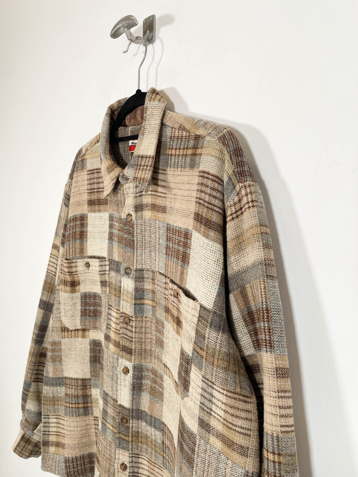 Sobrecamisa de franela Bue Family - Talla L/XL