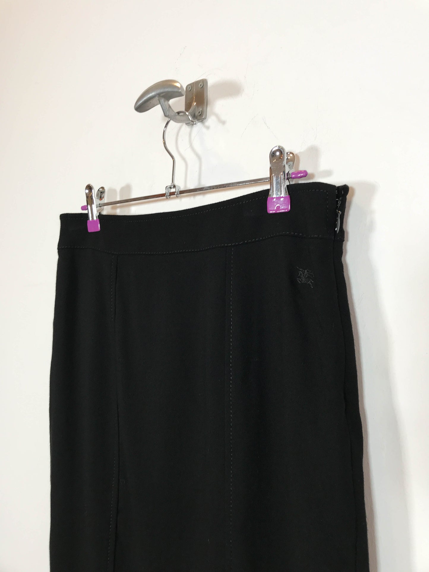 Falda Burberry - Talla 38 - Caramelo Vintage