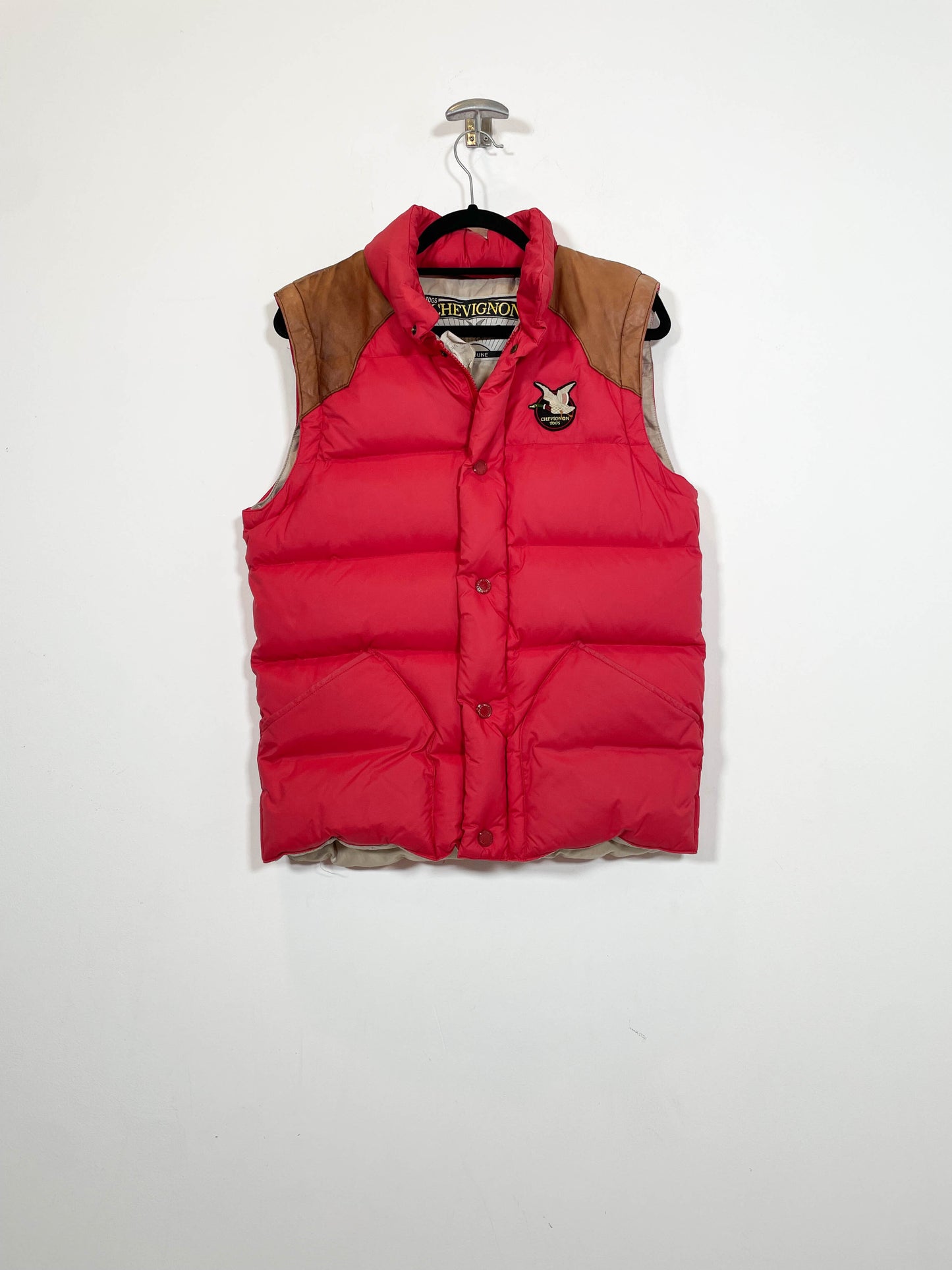 Chaleco de pluma Chevignon - Talla M - Caramelo Vintage
