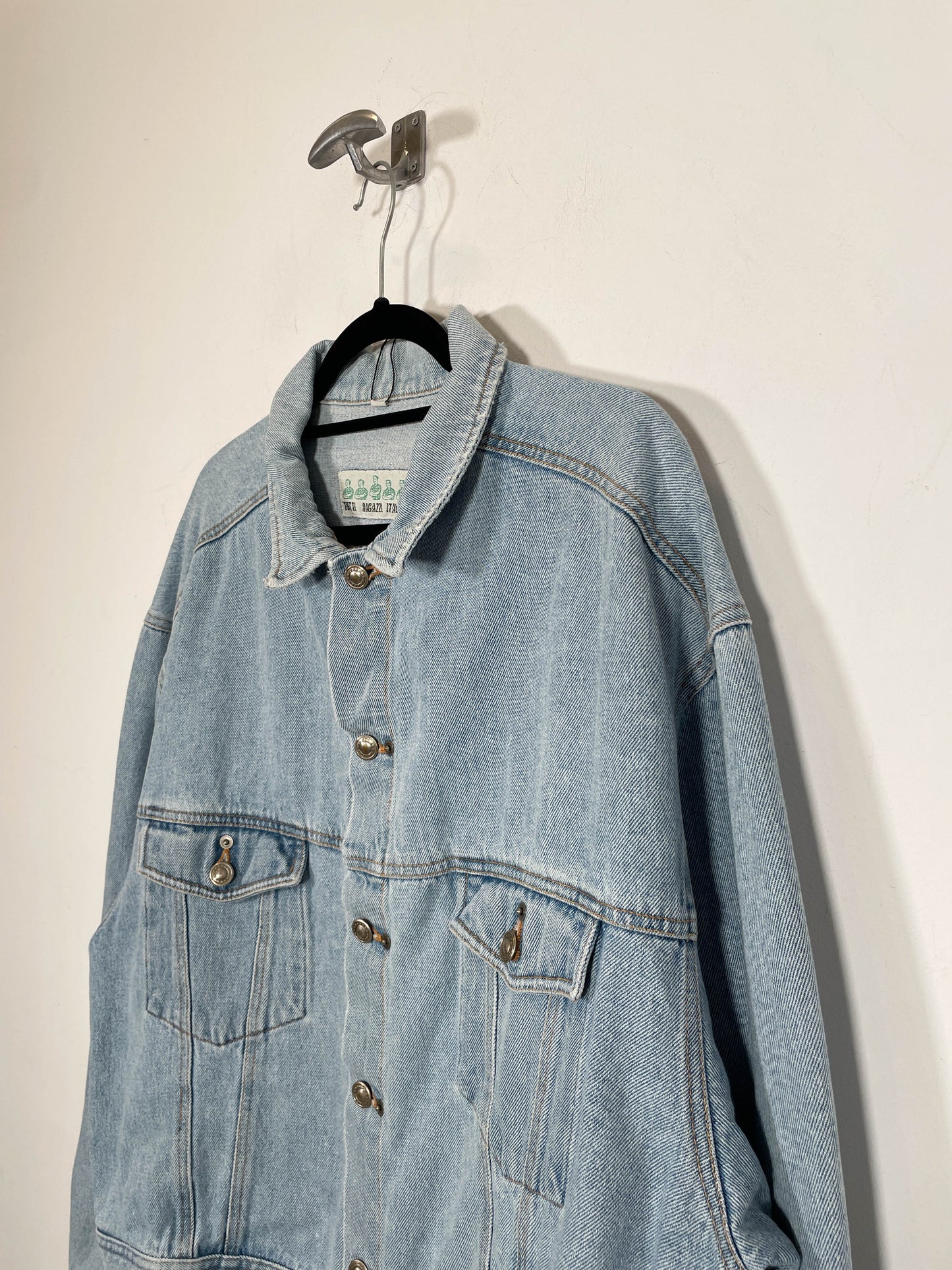 Chaqueta vaquera Ragazzi - Talla XL - Caramelo Vintage