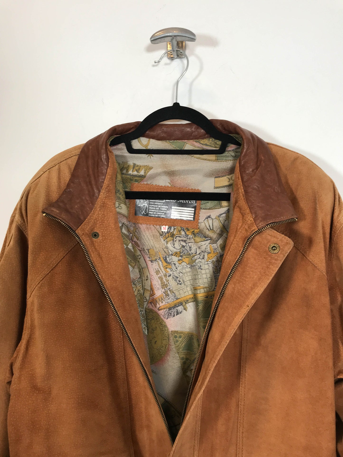 Abrigo de ante DS - Talla L - Caramelo Vintage