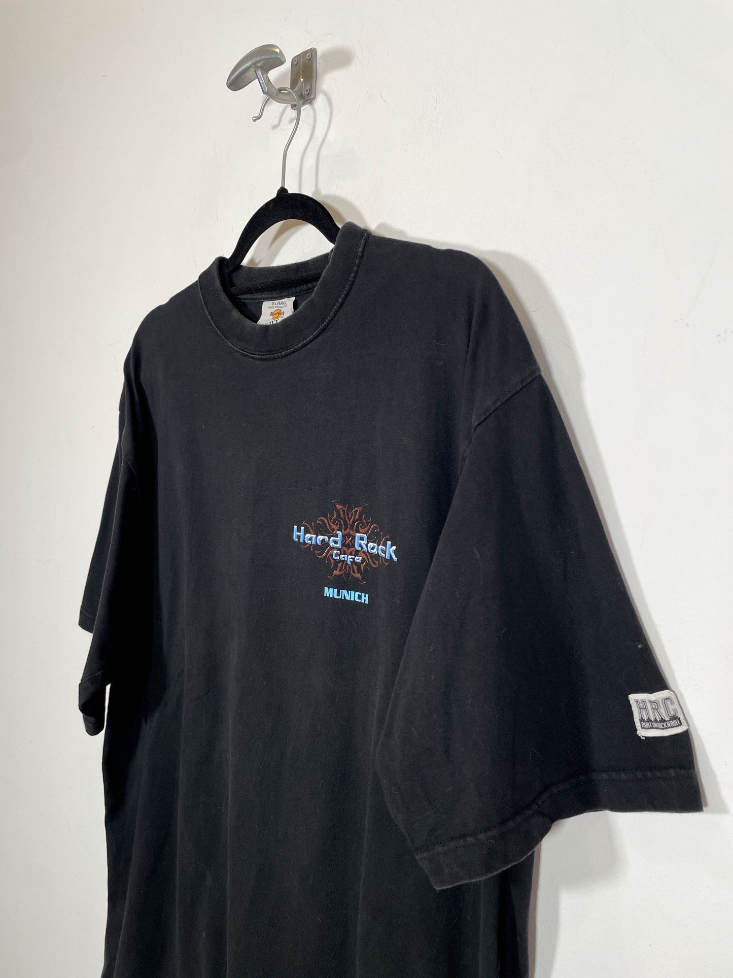 Camiseta Hard Rock Munich - Talla XL - Caramelo Vintage