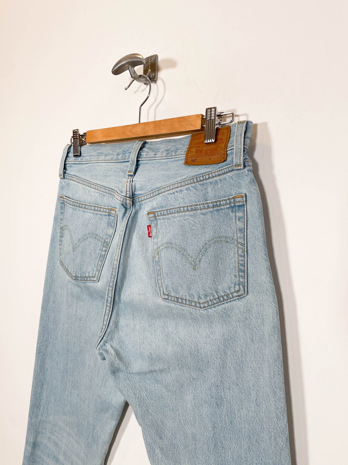 Pantalón Levi's 501 Big E - Talla W28 - Caramelo Vintage