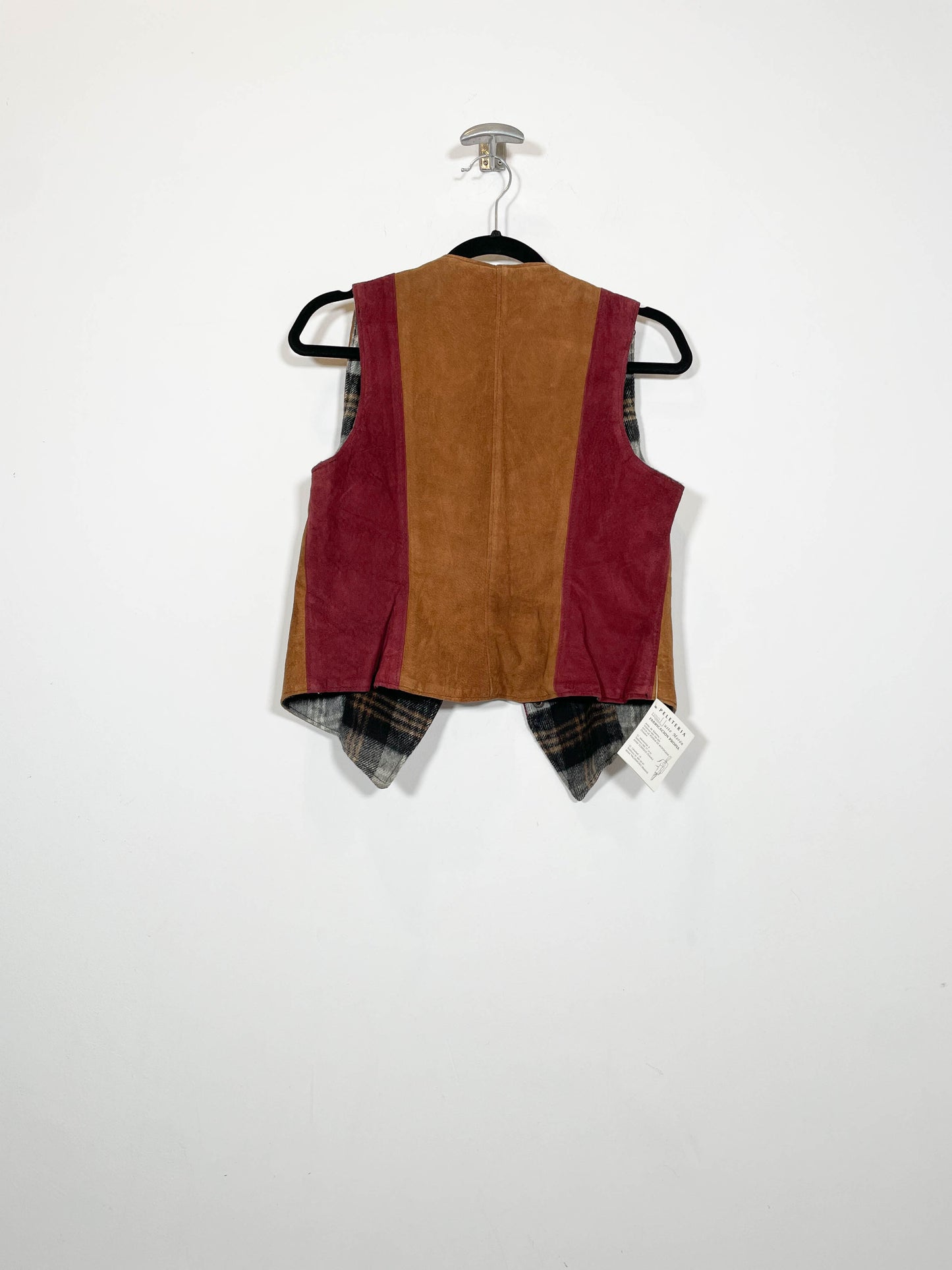 Chaleco de ante DS - Talla S/M - Caramelo Vintage