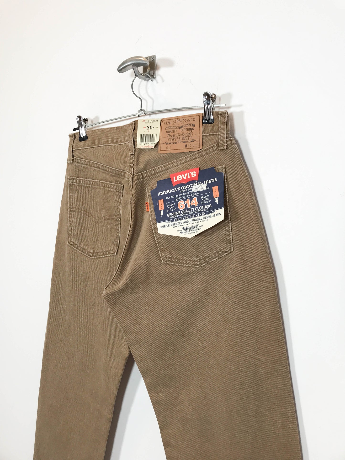 Pantalón Levi's 614 DS - Talla 36 - Caramelo Vintage