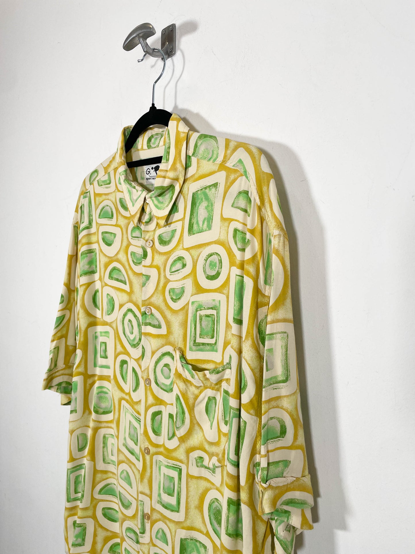 Camisa Casual - Talla L - Caramelo Vintage