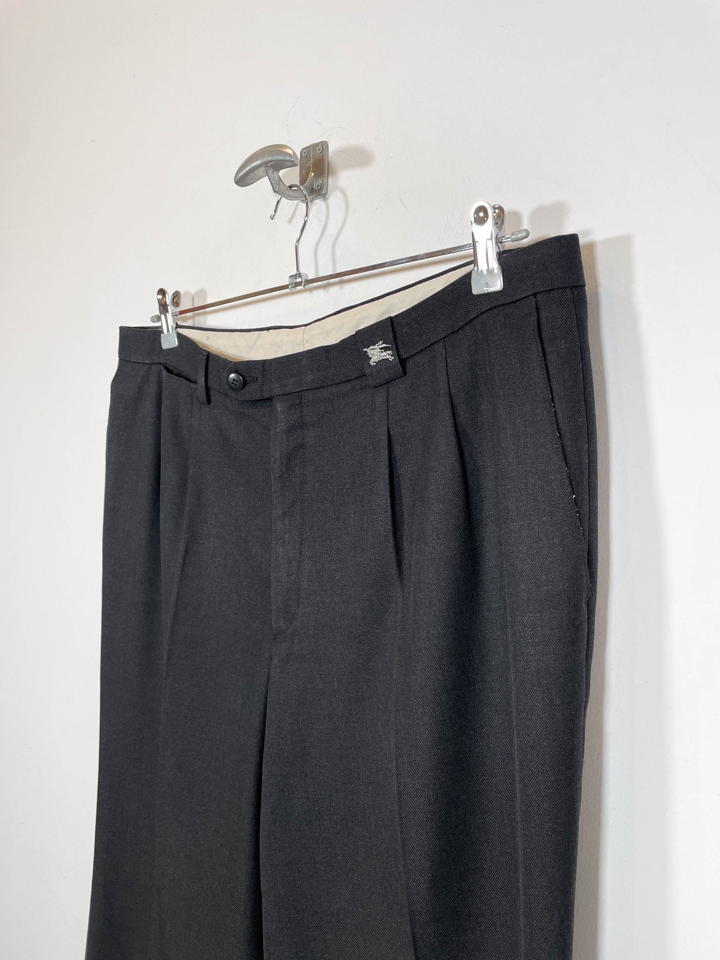Pantalón de traje Burberrys - Talla 46 - Caramelo Vintage