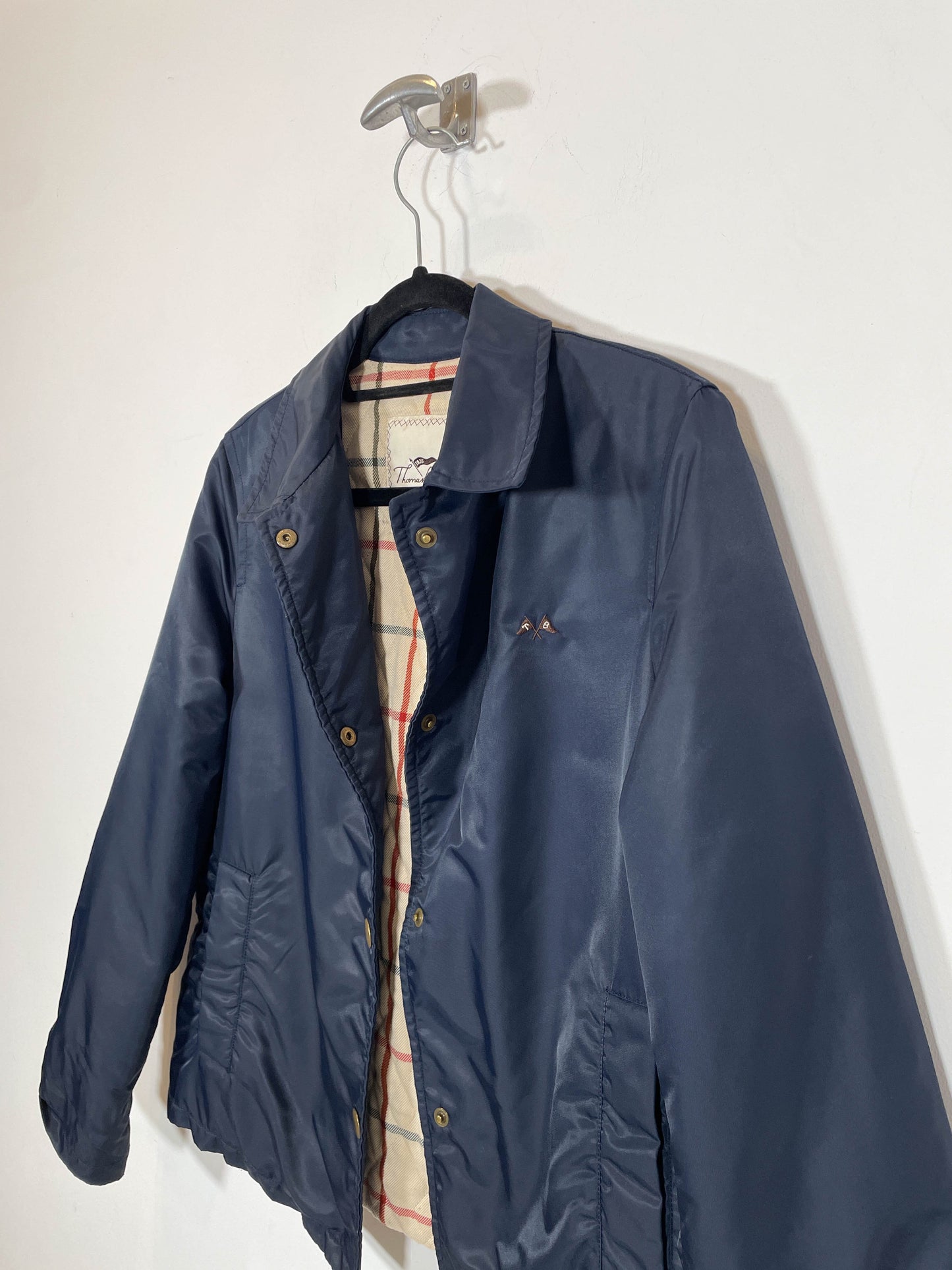 Abrigo acolchado 3/4 Burberry - Talla M - Caramelo Vintage