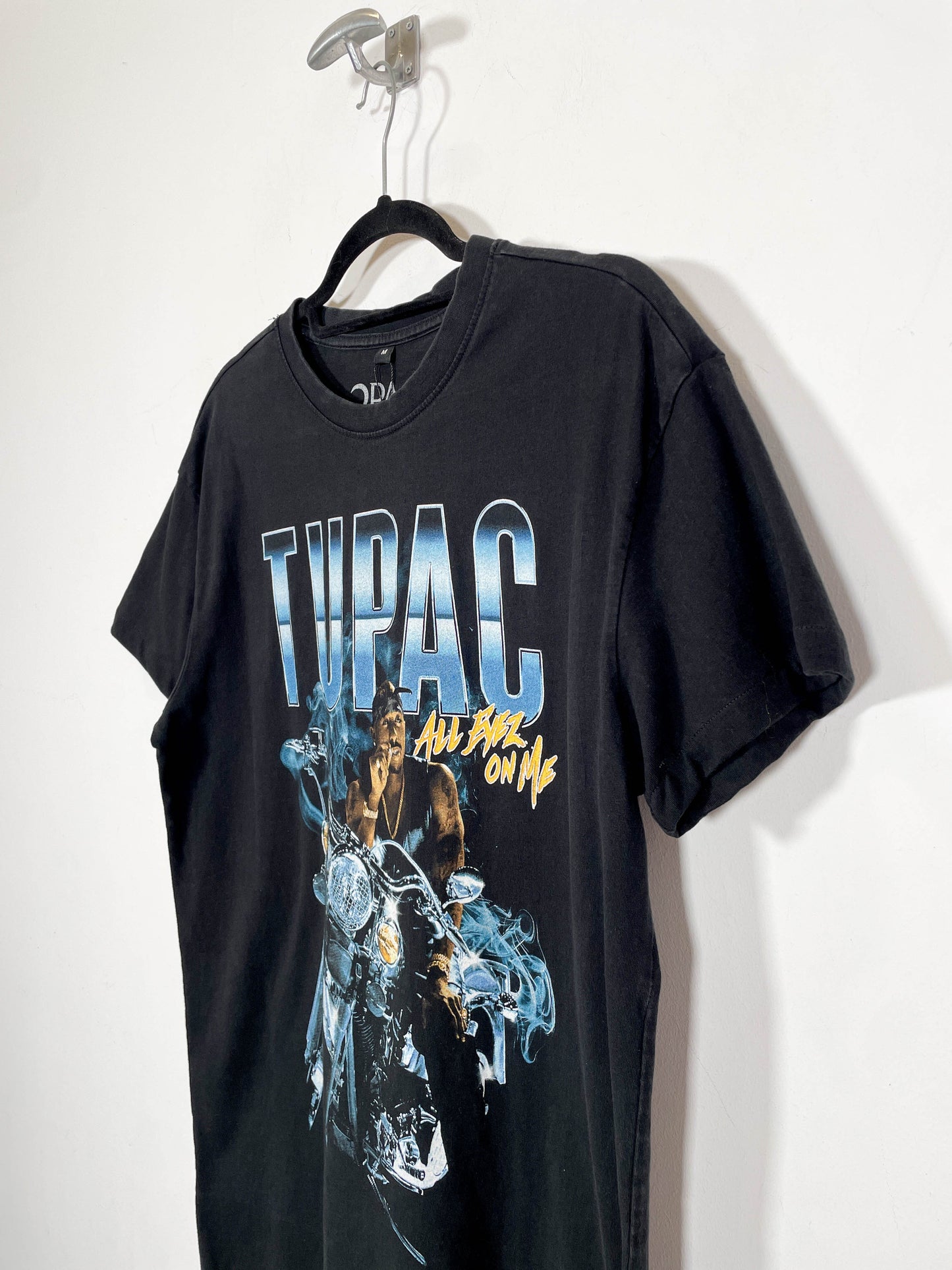 Camiseta Tupac - Talla M/L - Caramelo Vintage