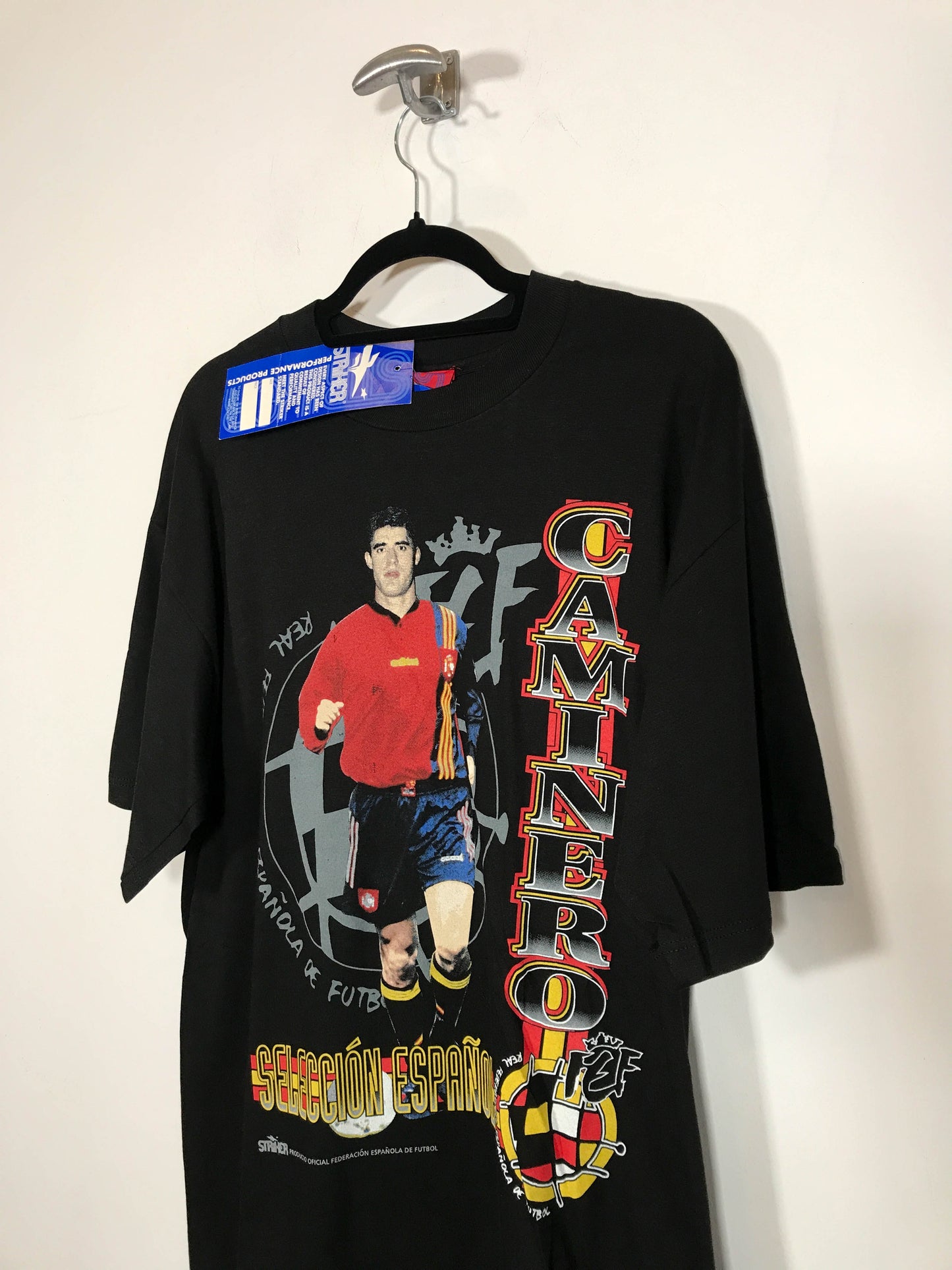 Camiseta Caminero Selección Española DS - Talla L - Caramelo Vintage