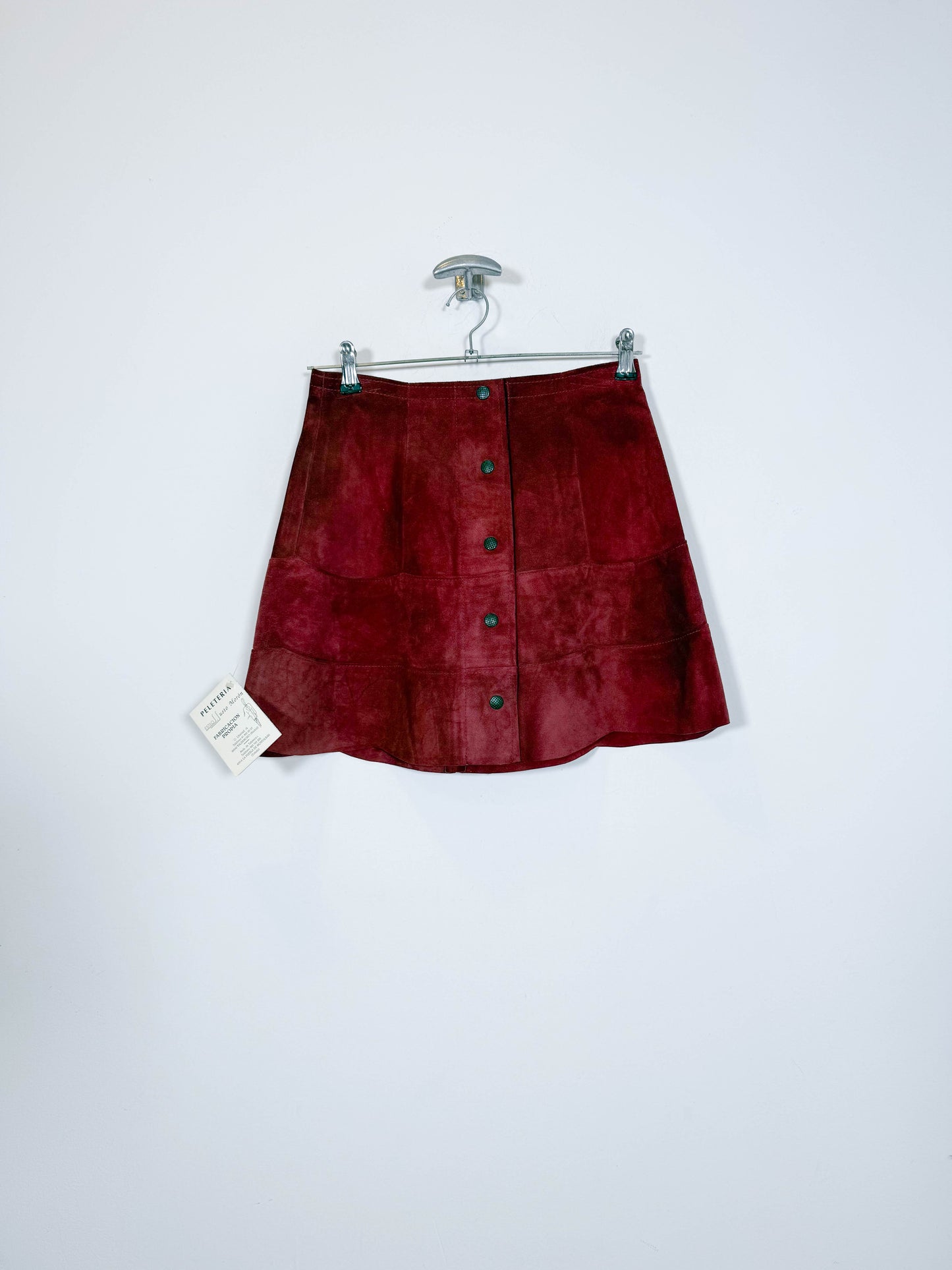 Falda de cuero DS - Talla 36