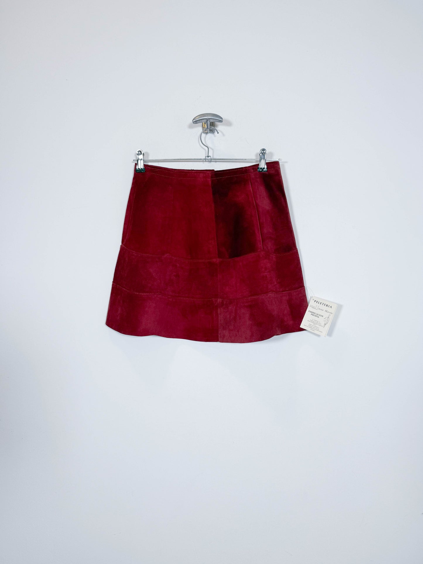 Falda de cuero DS - Talla 36