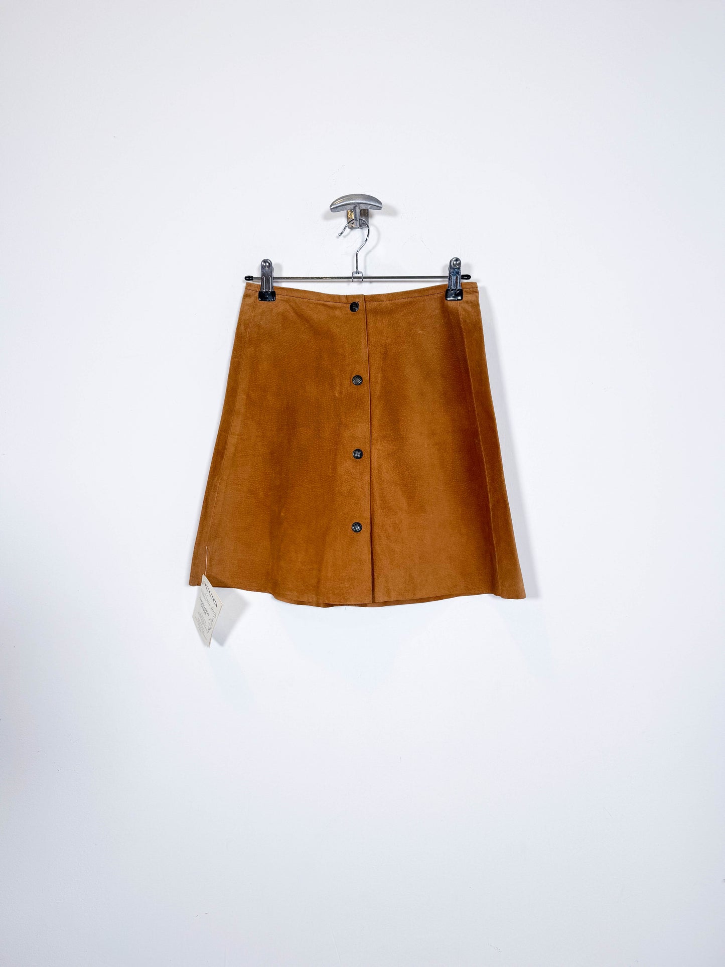 Falda de cuero DS - Talla 34