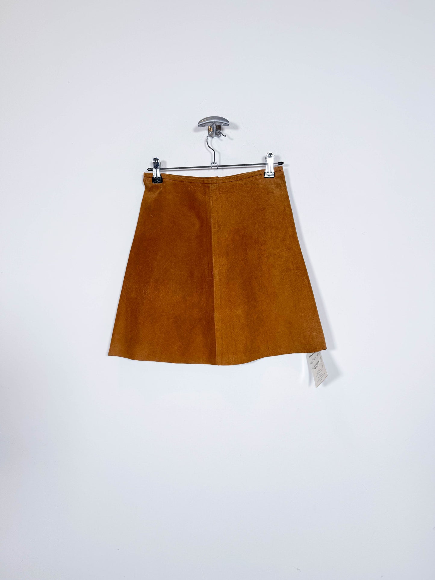 Falda de cuero DS - Talla 34