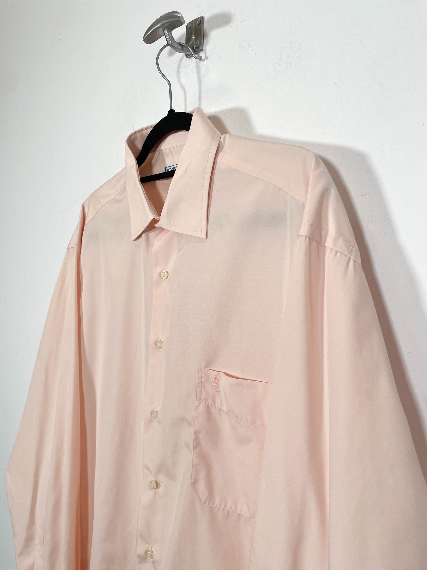Camisa Yves Saint Laurent - Talla L - Caramelo Vintage