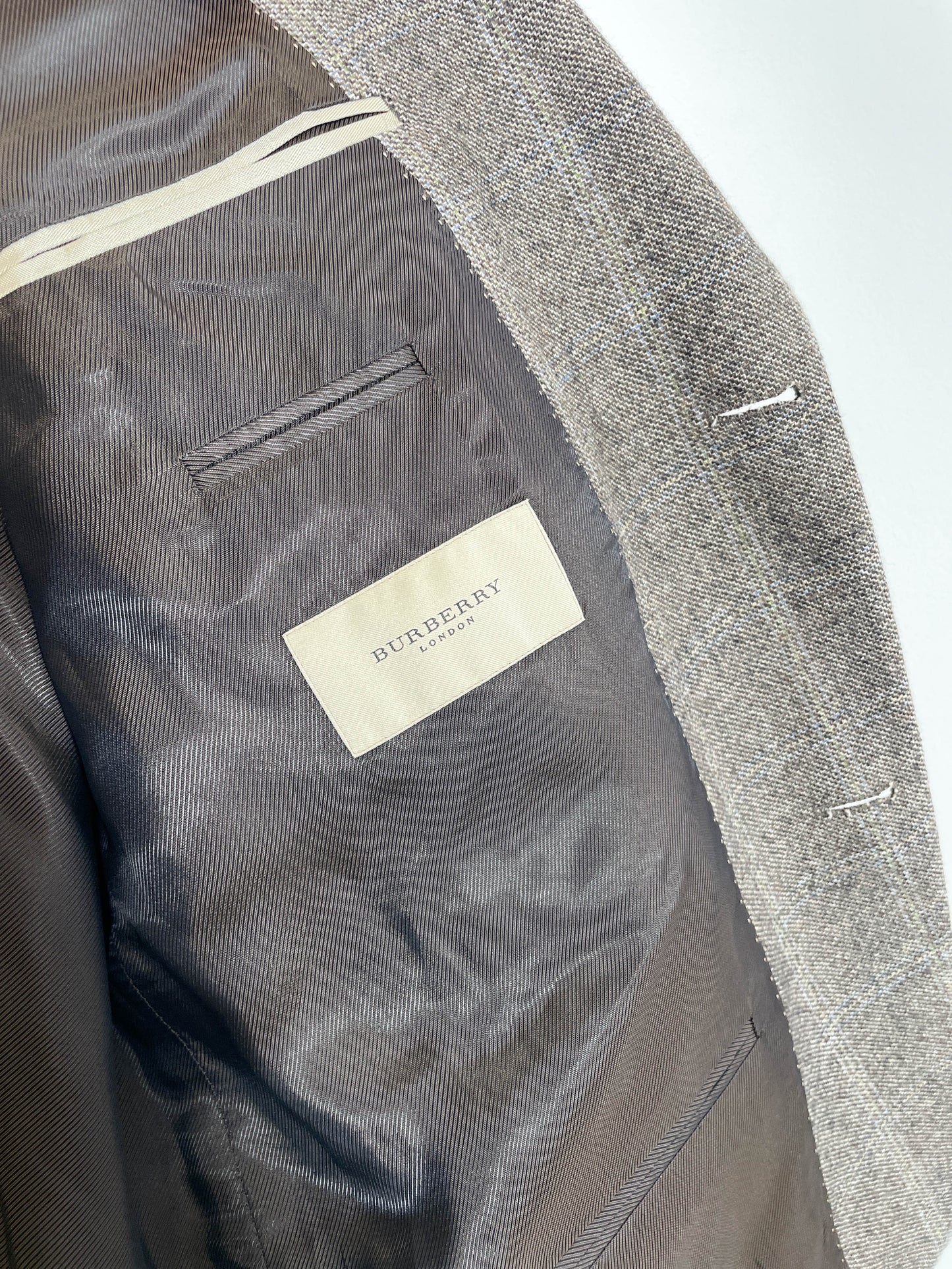 Americana Burberry - Talla M - Caramelo Vintage