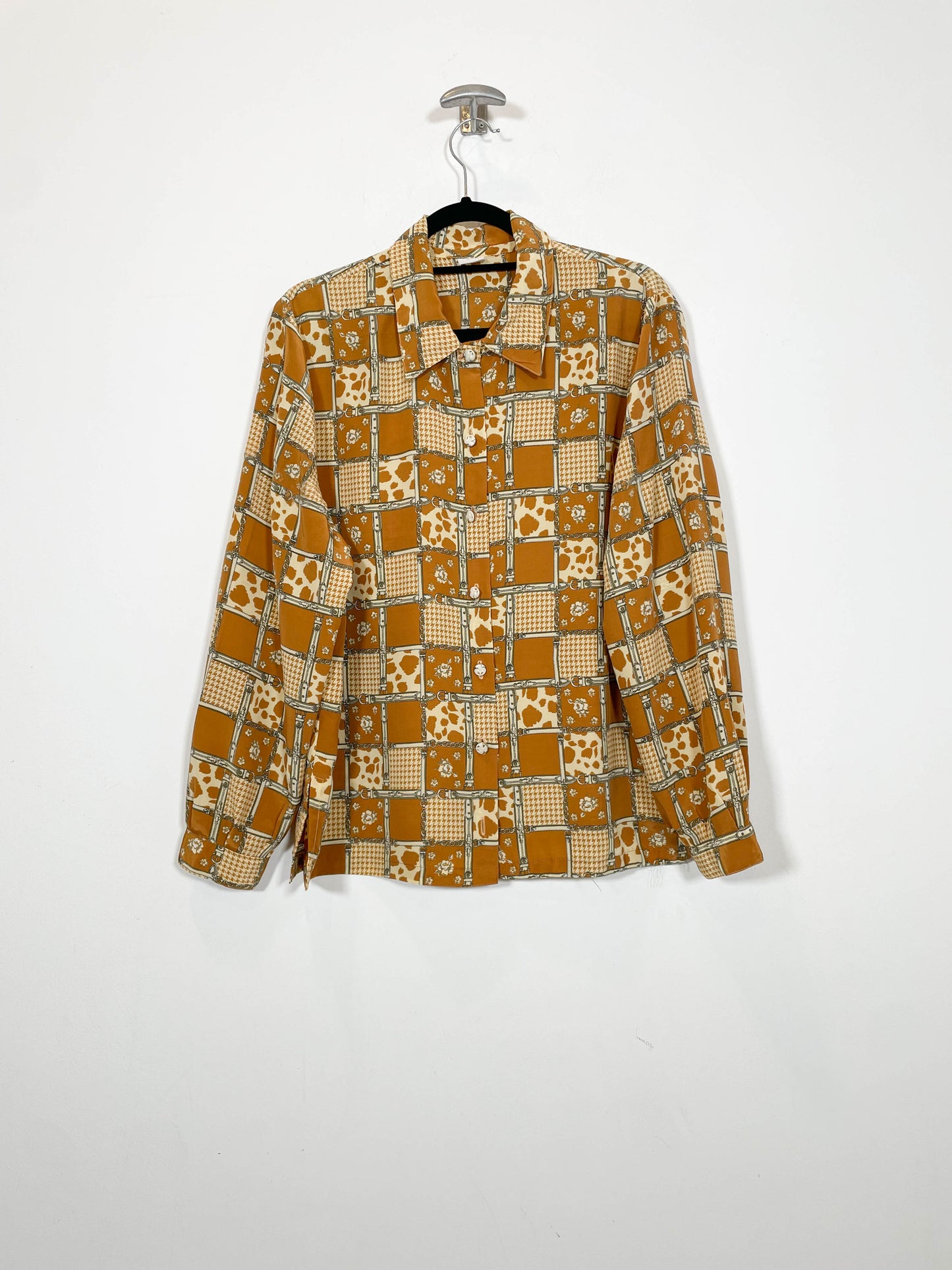 Blusa Belt - Talla M - Caramelo Vintage