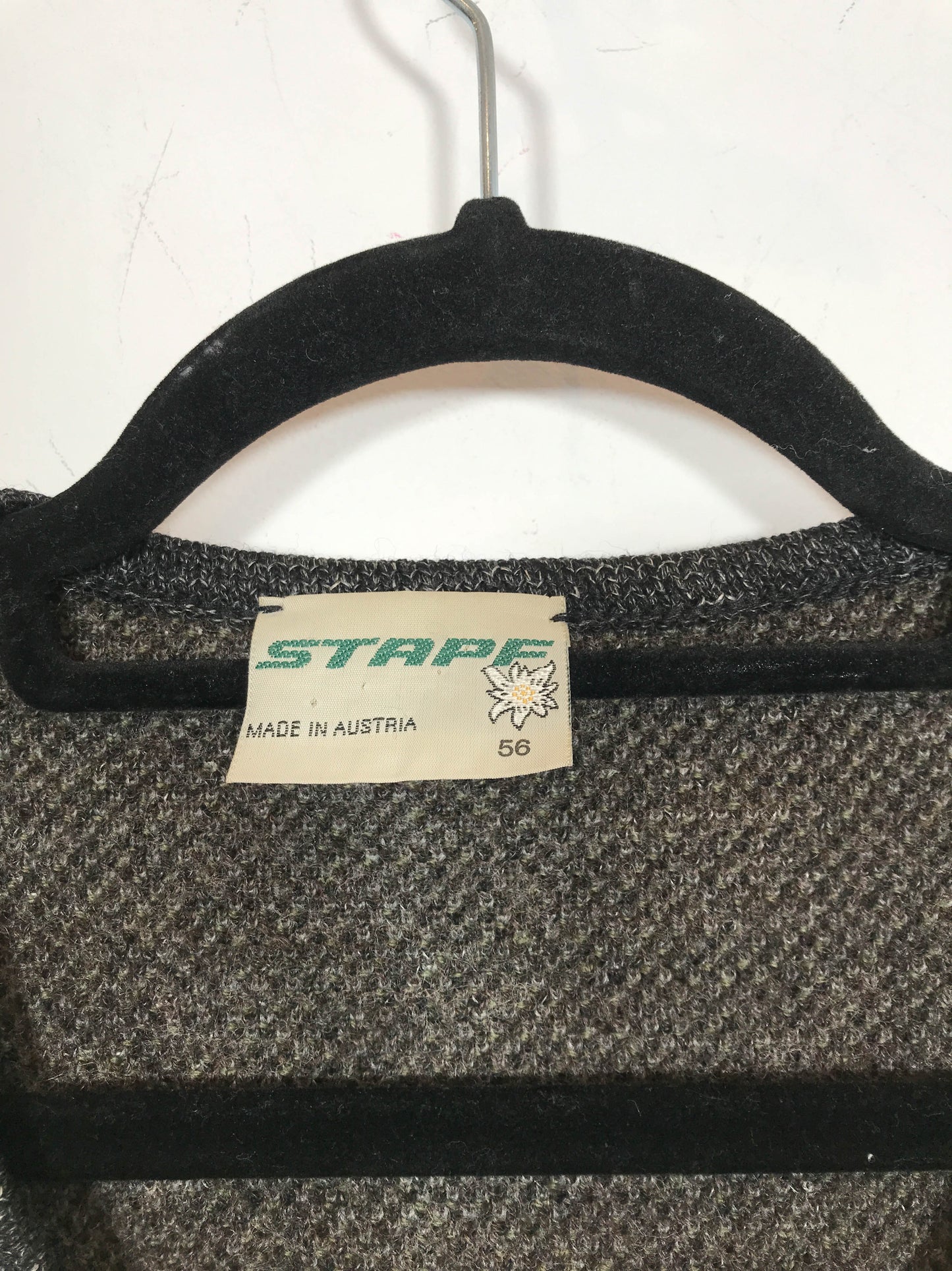 Chaqueta austríaca Stapf - Talla XL - Caramelo Vintage