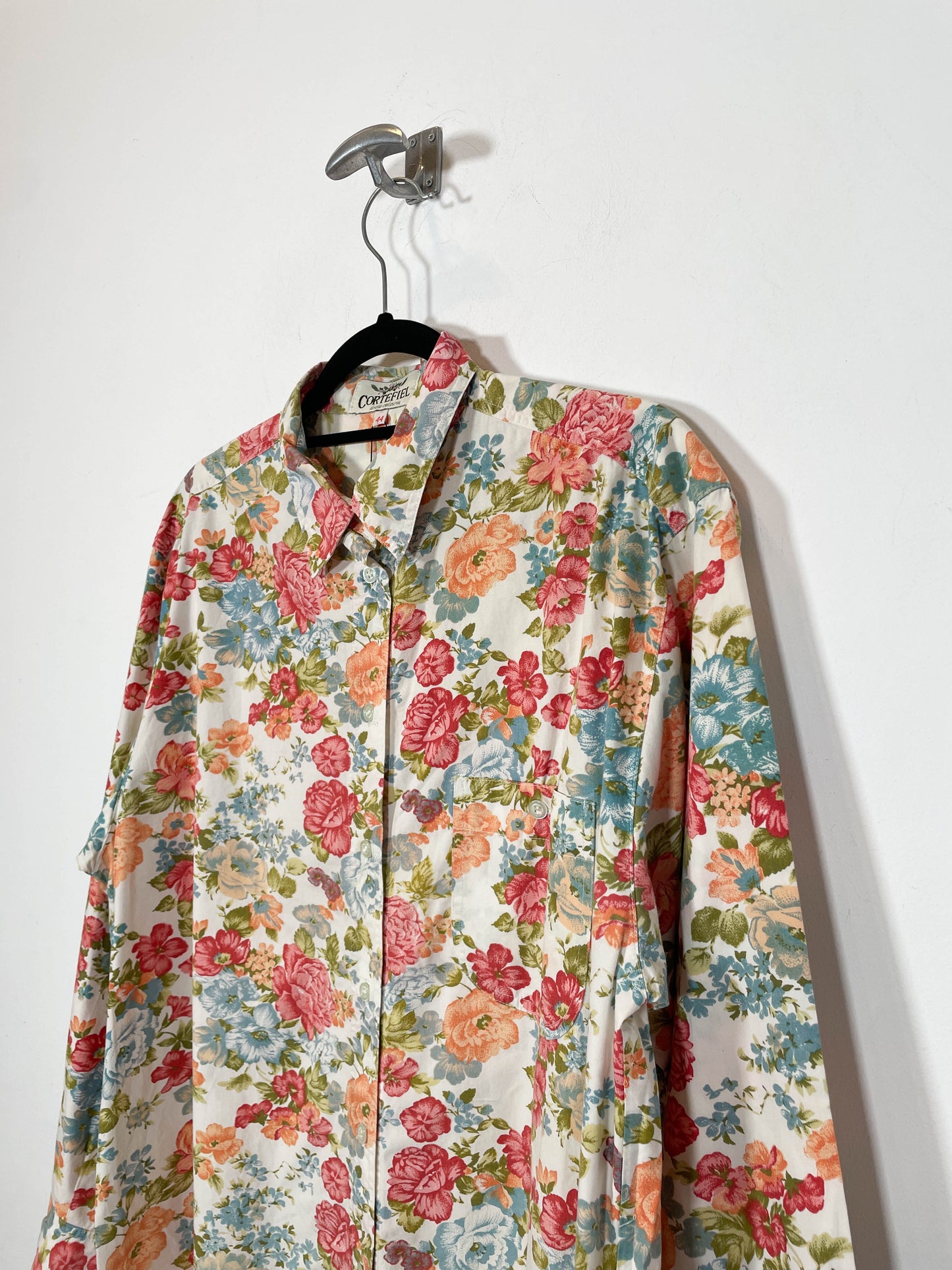 Camisa Cortefiel - Talla M/L - Caramelo Vintage