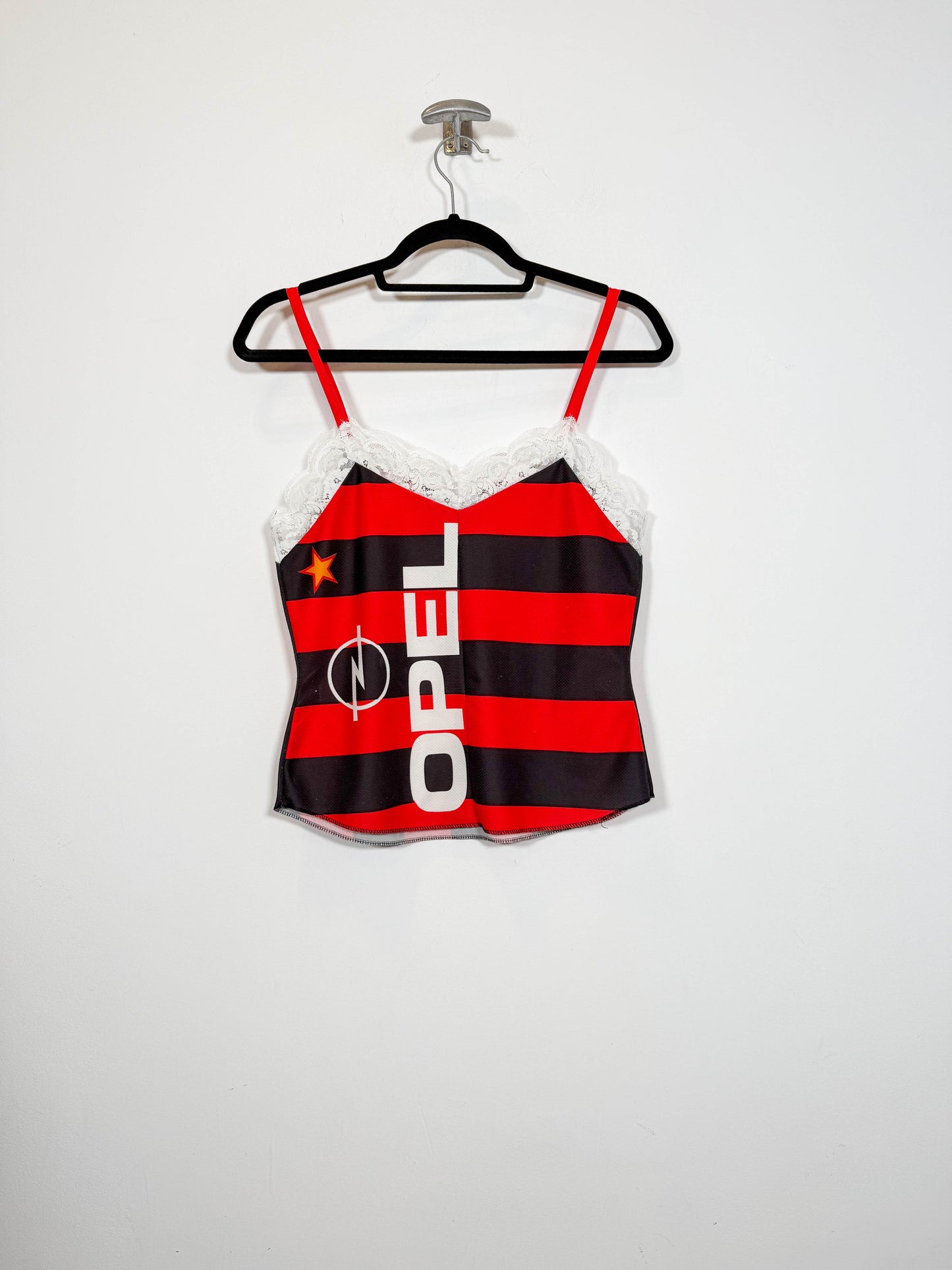 Camiseta de fútbol reworked AC Milan - Caramelo Vintage