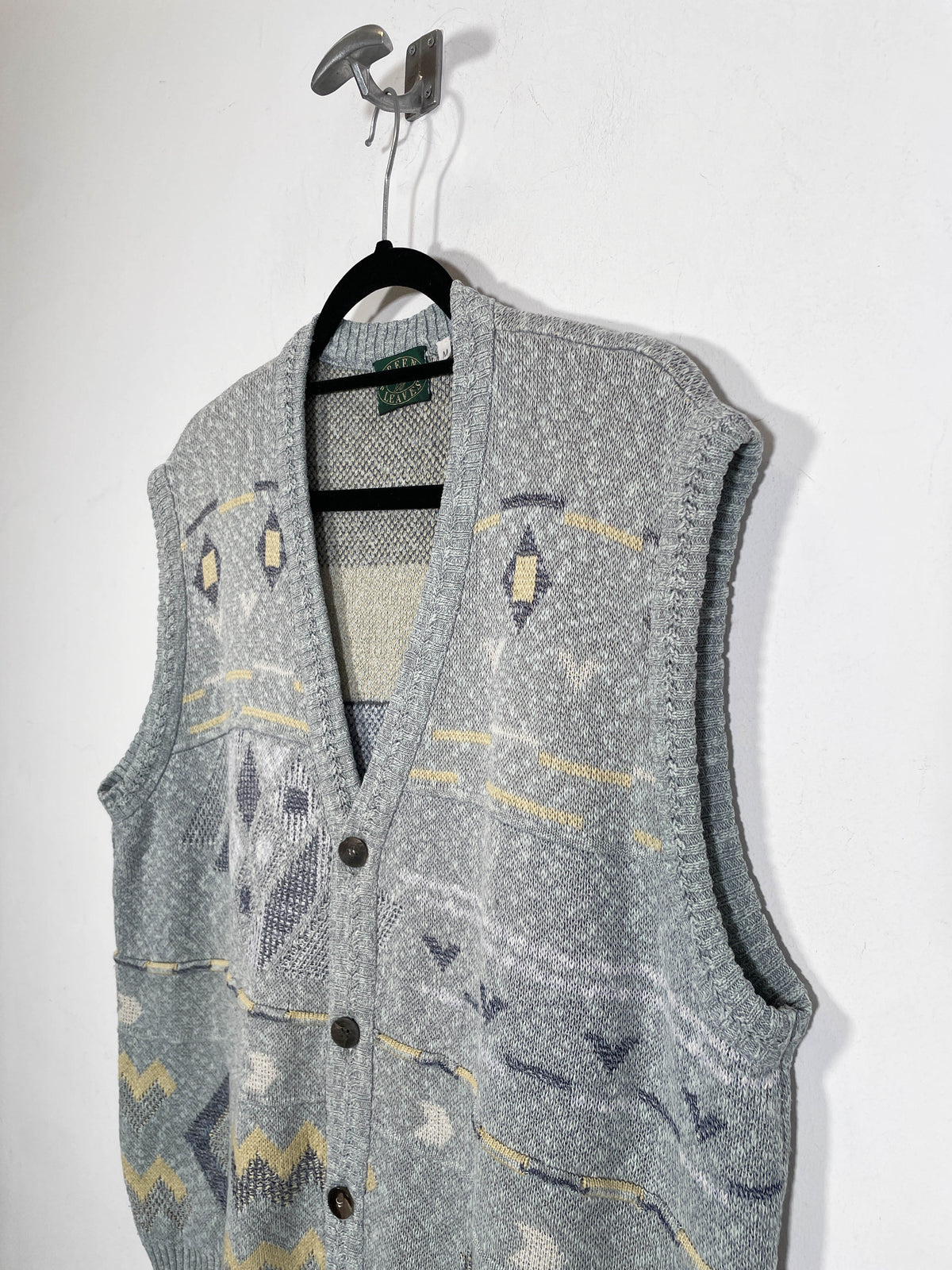 Chaleco Leaves - Talla L