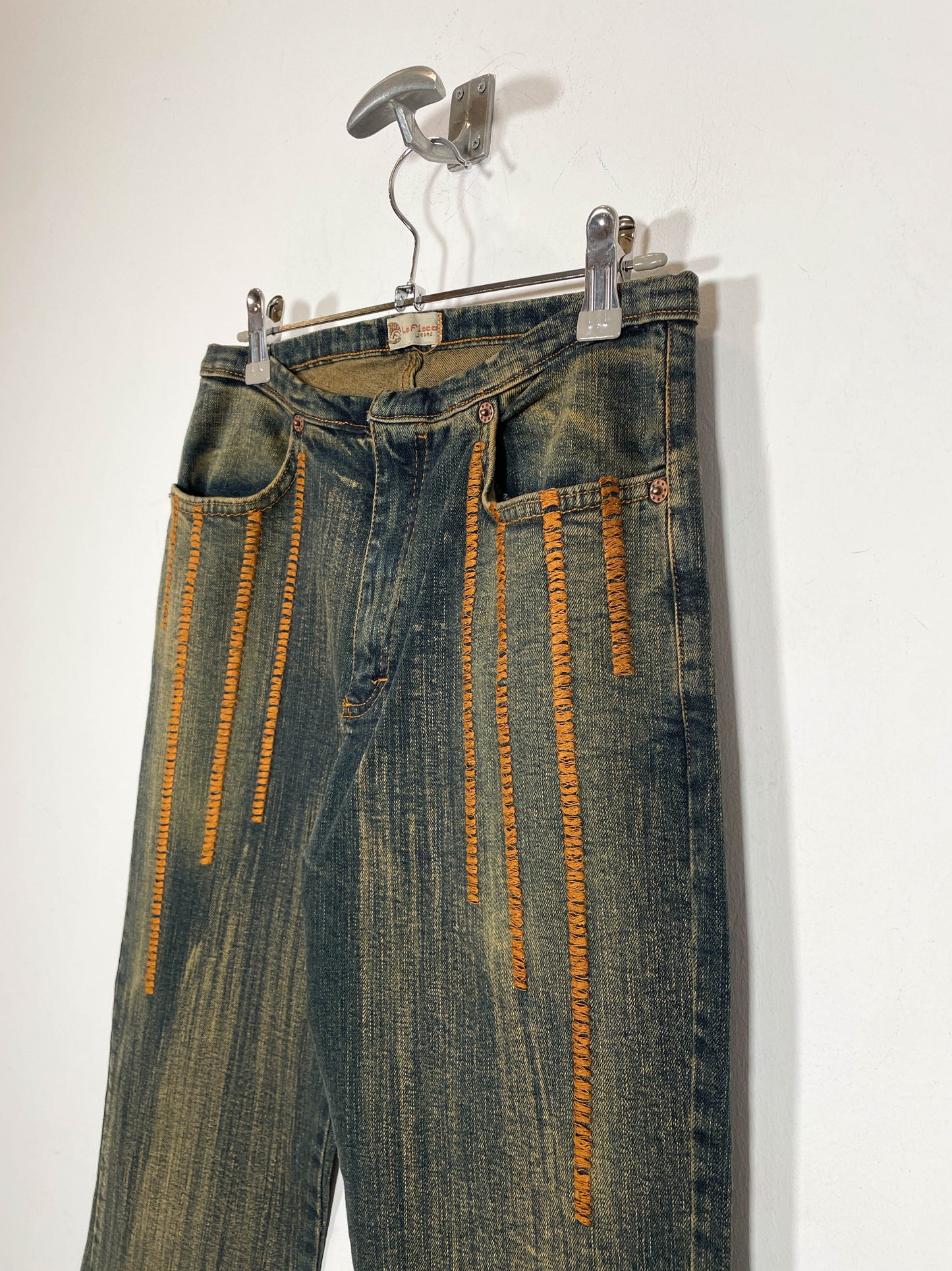 Pantalón Y2K La Flaca - Talla 36 - Caramelo Vintage