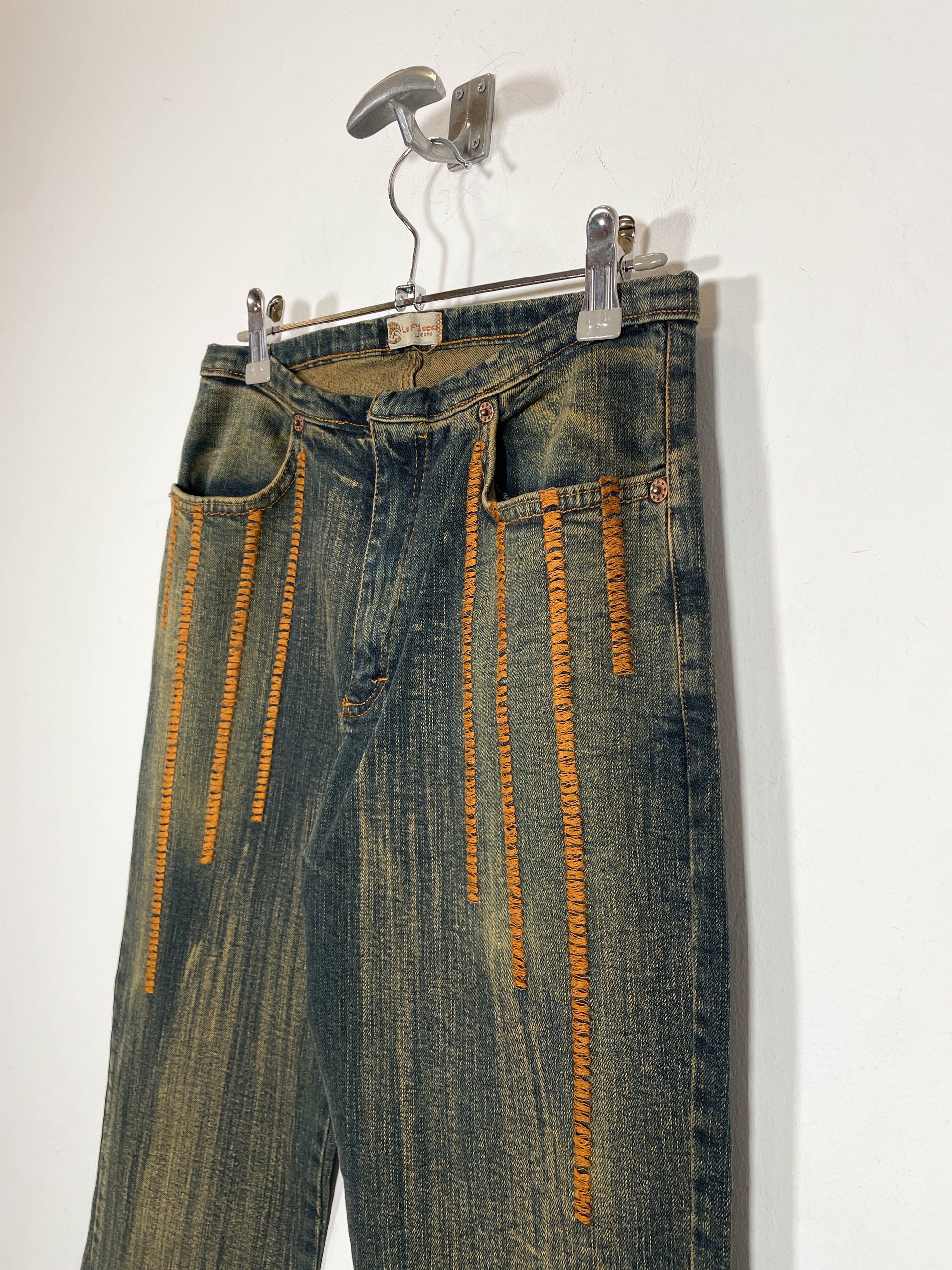 Pantalón Y2K La Flaca - Talla 36 - Caramelo Vintage