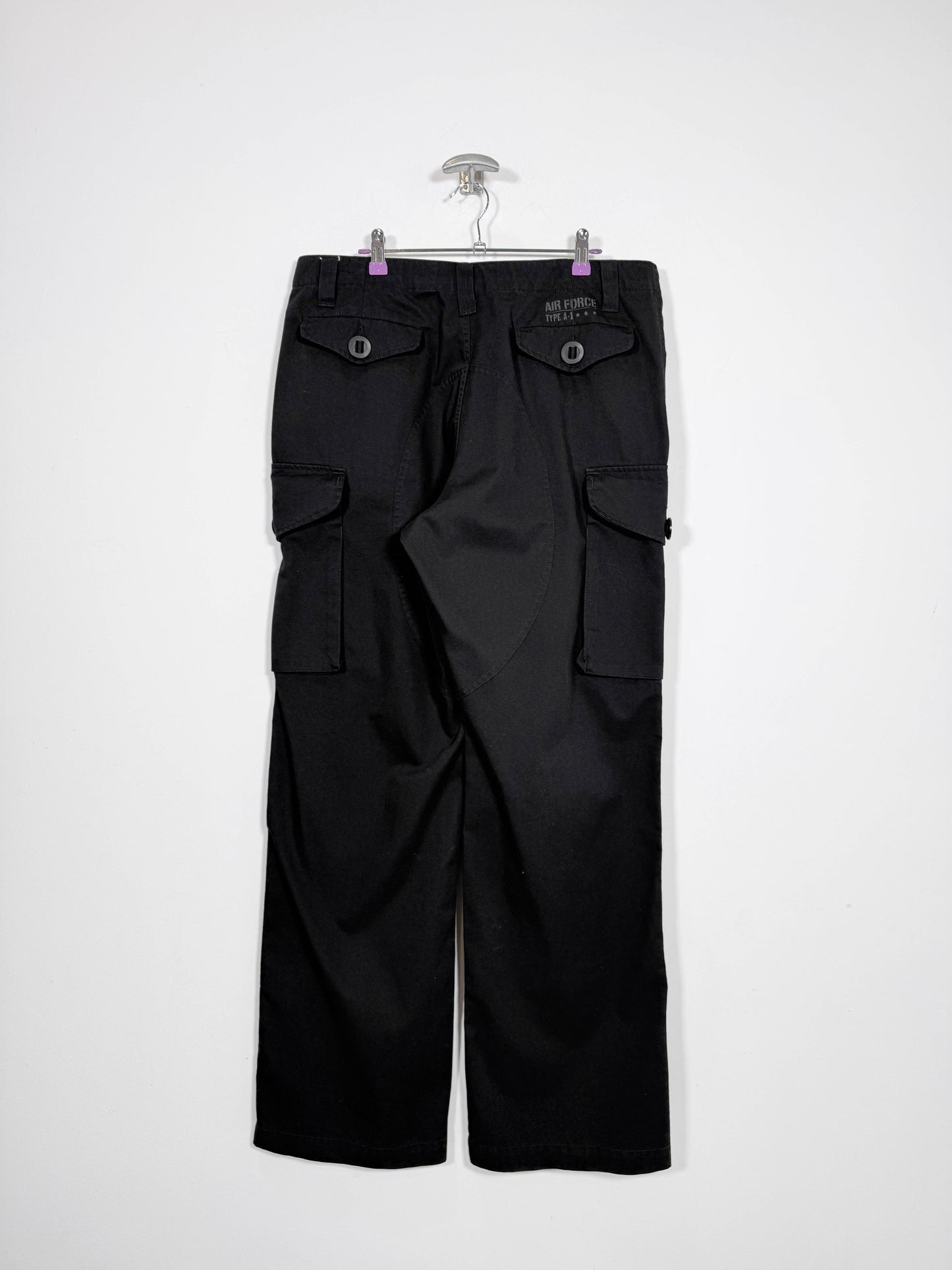 Pantalón cargo Benetton - Talla 46 - Caramelo Vintage