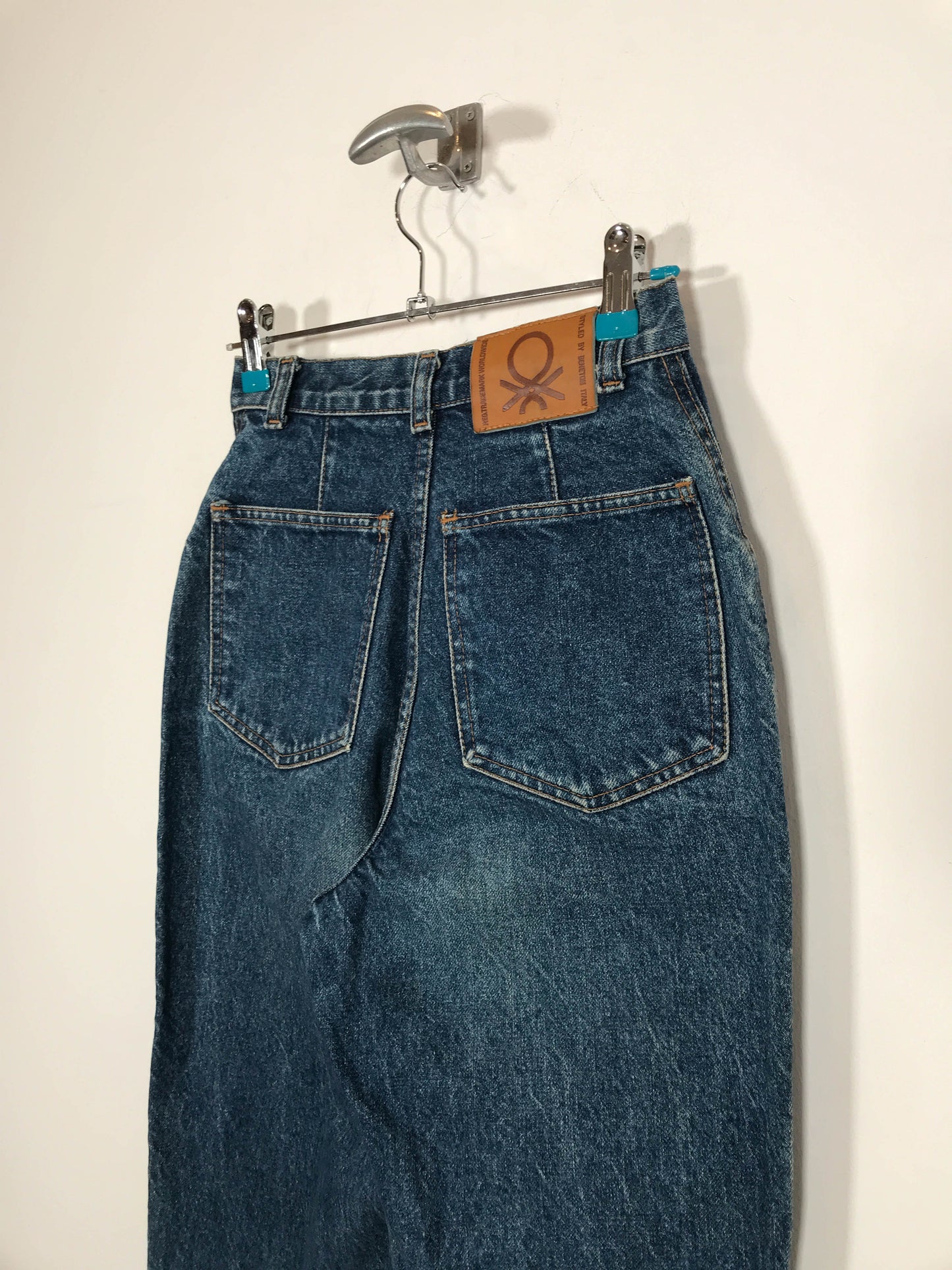 Pantalón Benetton - Talla 34 - Caramelo Vintage