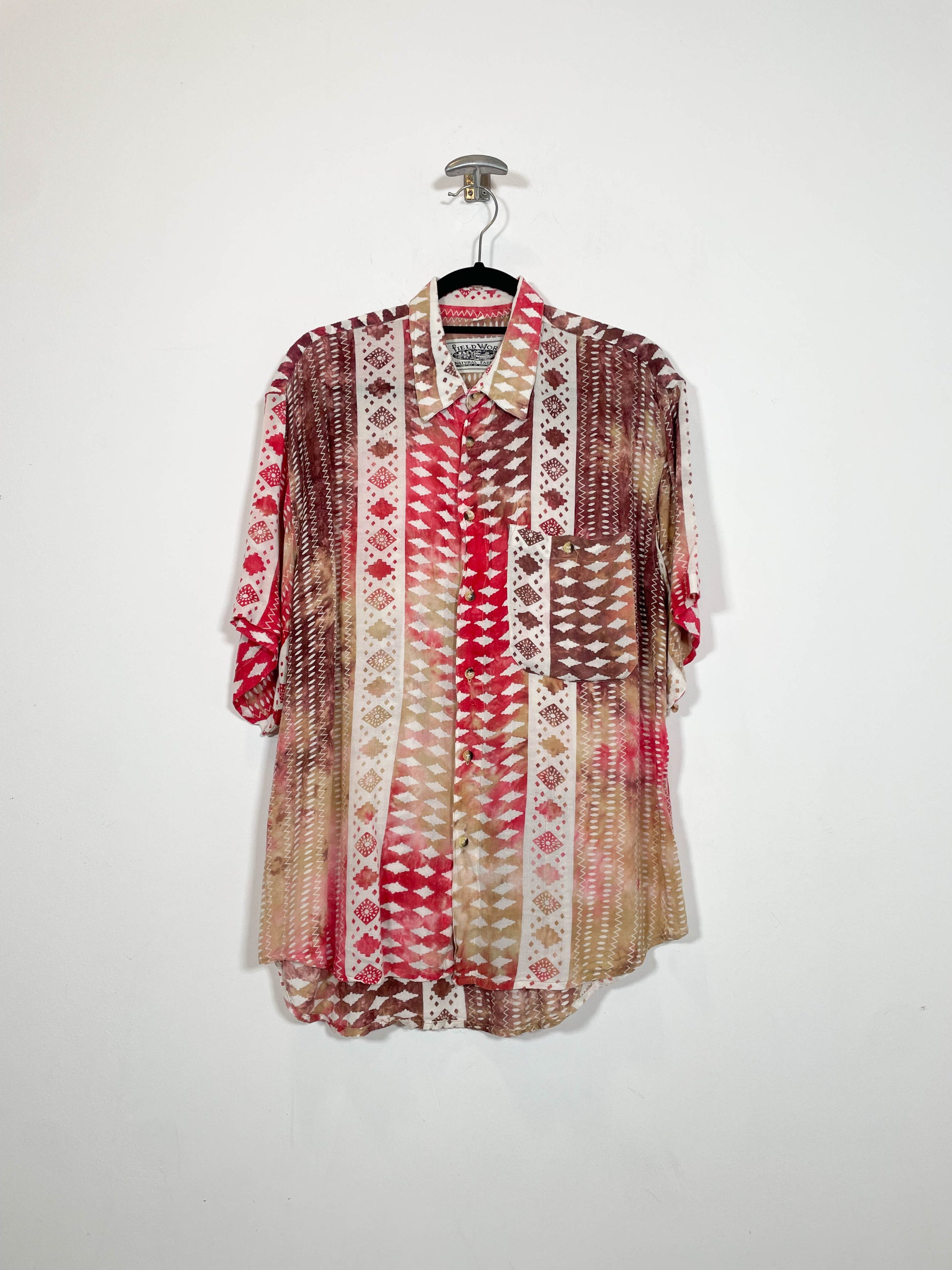 Camisa Field Work - Talla L - Caramelo Vintage