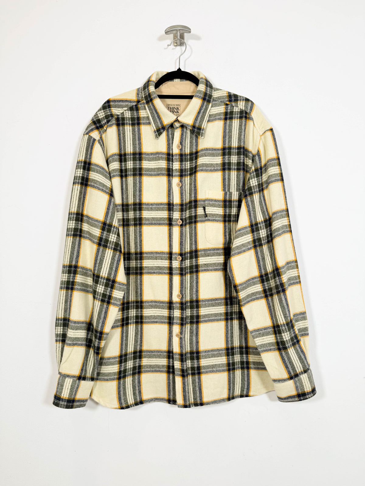 Sobrecamisa de franela Think Pink - Talla XL