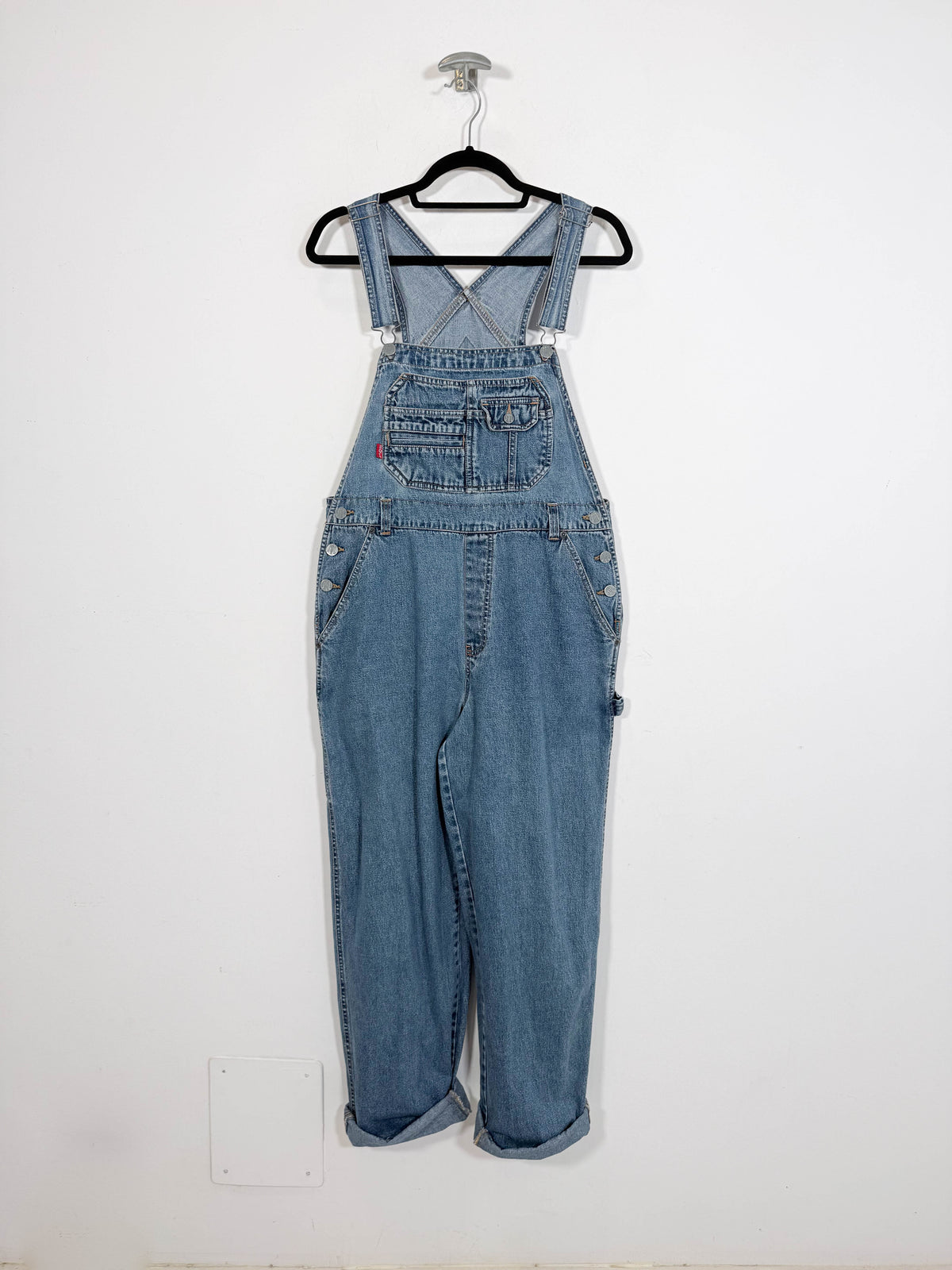 Peto vaquero carpenter Squeeze - Talla M - Caramelo Vintage