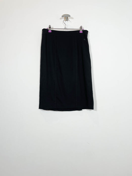 Falda Burberry - Talla 38 - Caramelo Vintage