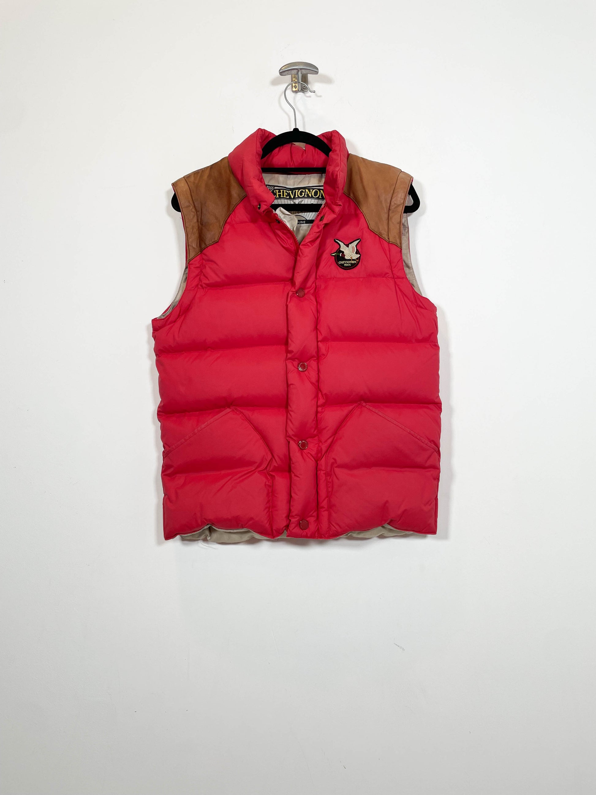 Chaleco de pluma Chevignon - Talla M - Caramelo Vintage