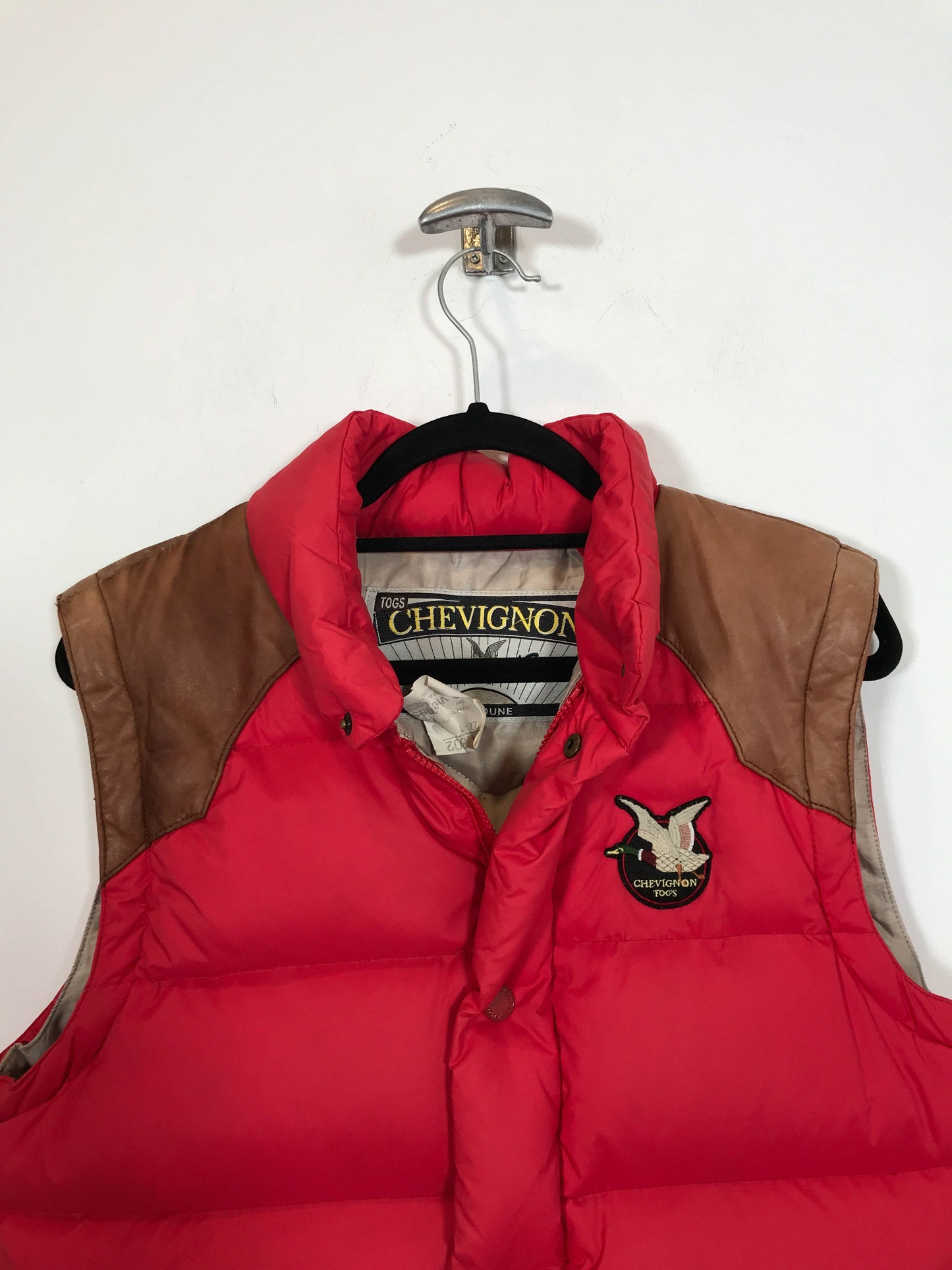 Chaleco de pluma Chevignon - Talla M - Caramelo Vintage