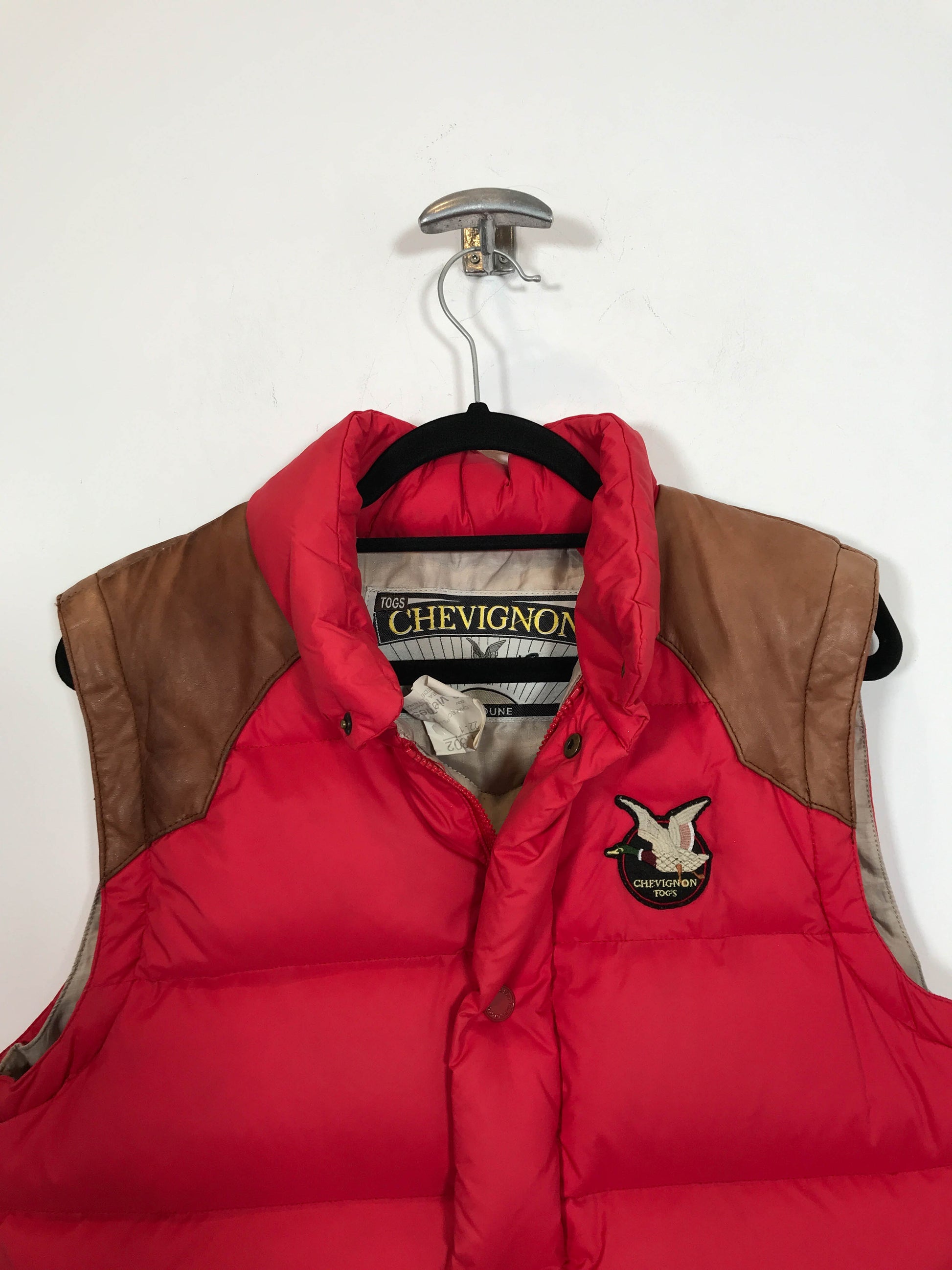 Chaleco de pluma Chevignon - Talla M - Caramelo Vintage