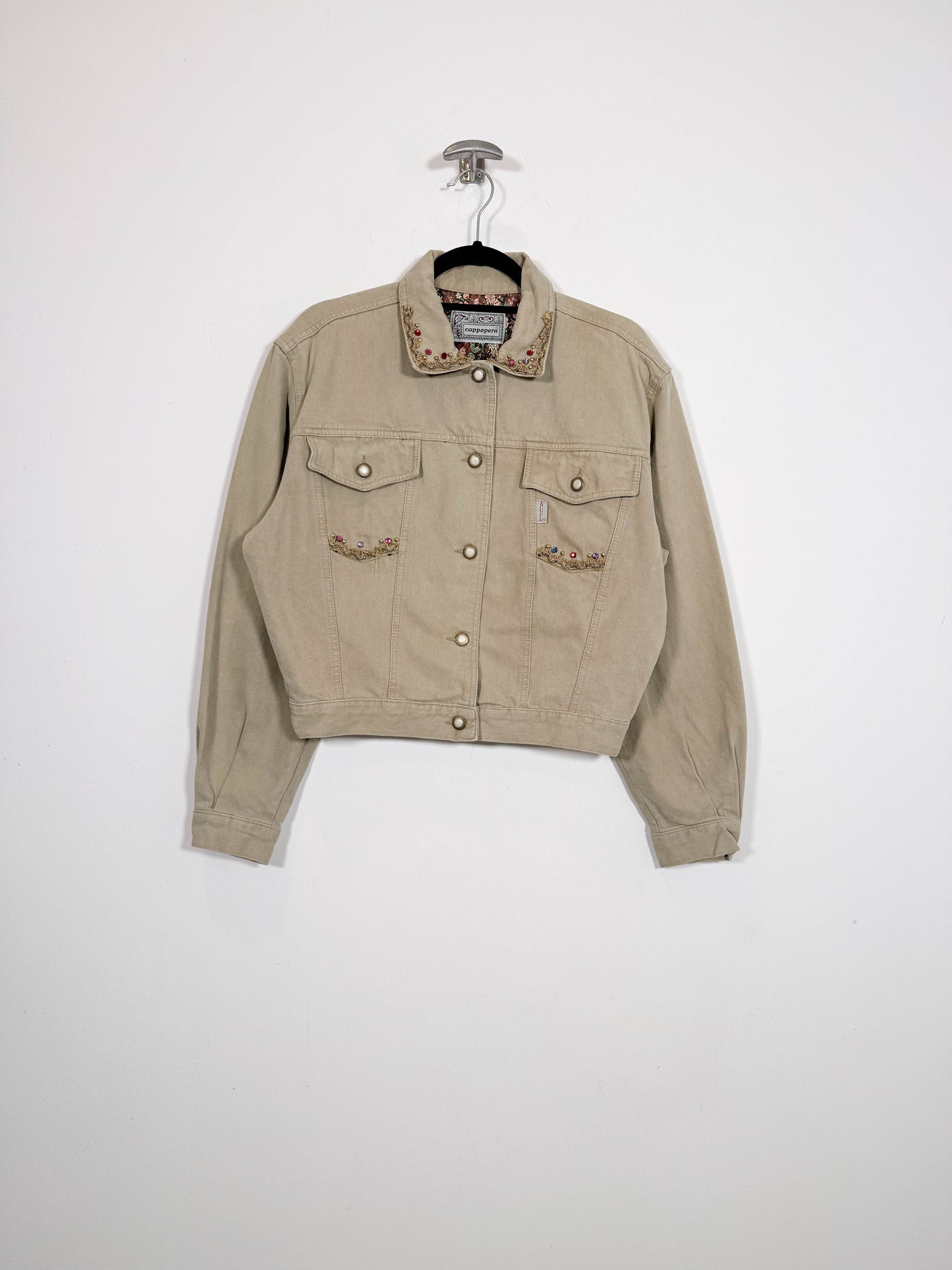 Chaqueta vaquera Cappopera - Talla M/L - Caramelo Vintage