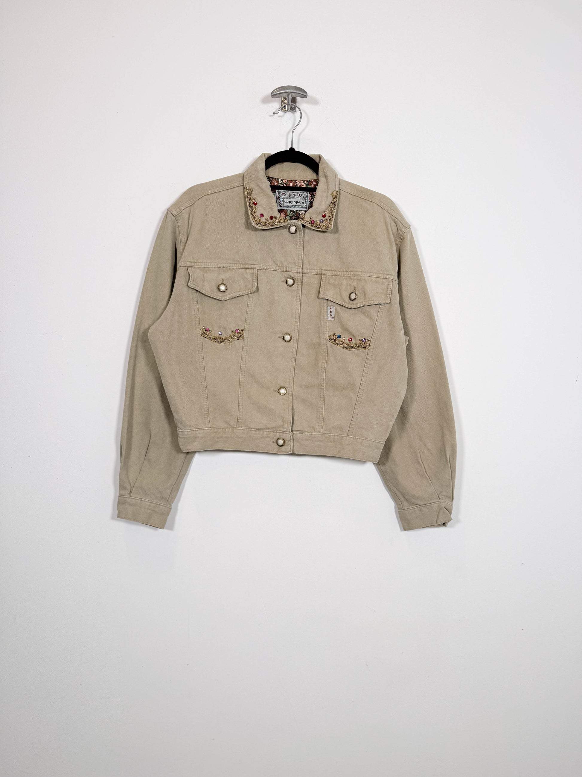 Chaqueta vaquera Cappopera - Talla M/L - Caramelo Vintage