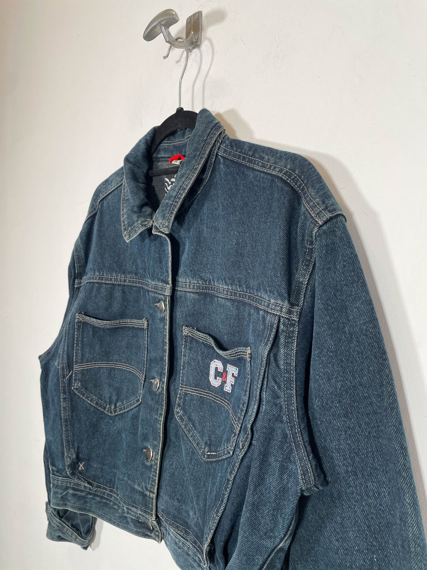 Chaqueta vaquera Cheerleader - Talla M - Caramelo Vintage