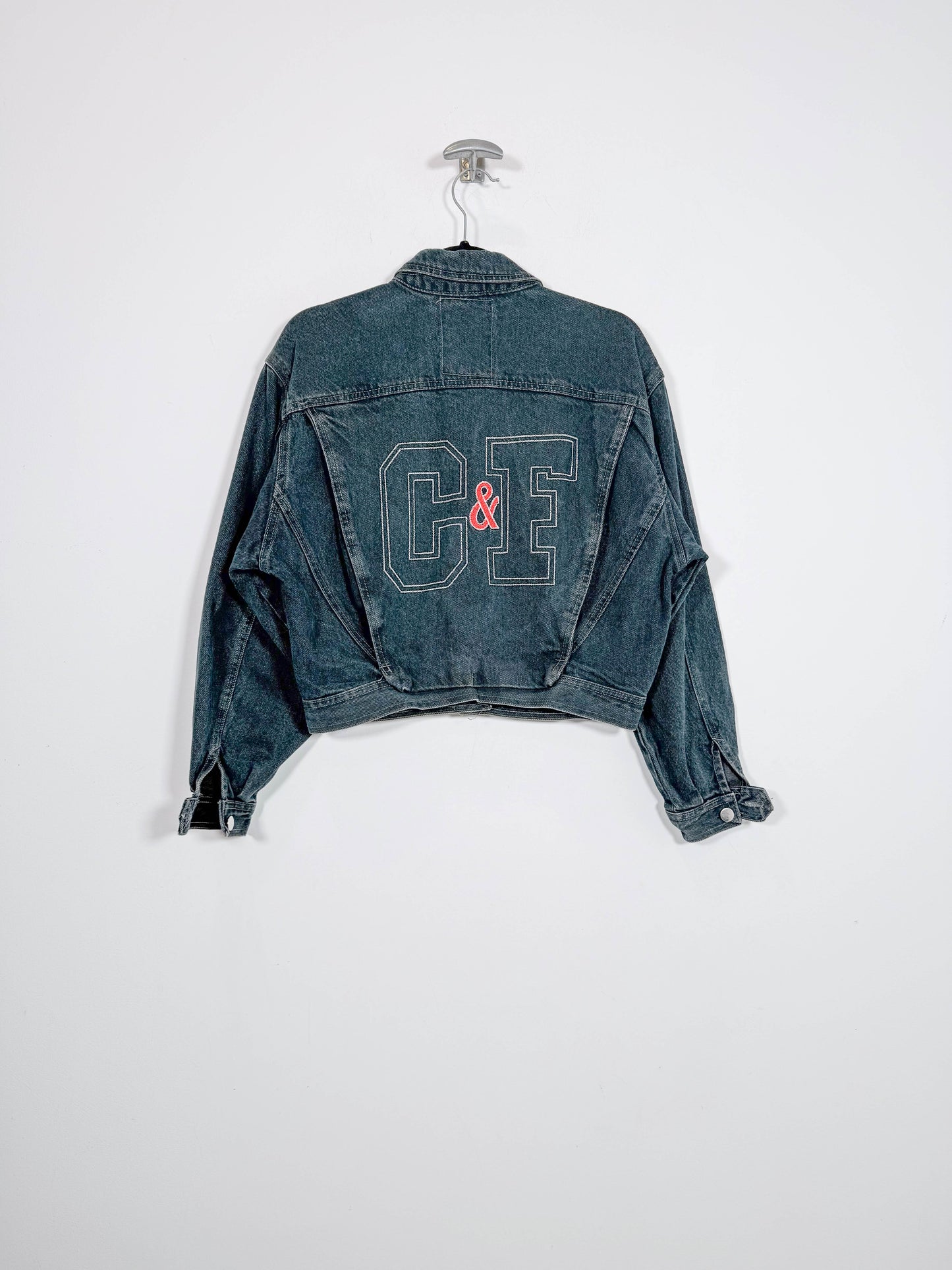 Chaqueta vaquera Cheerleader - Talla M - Caramelo Vintage