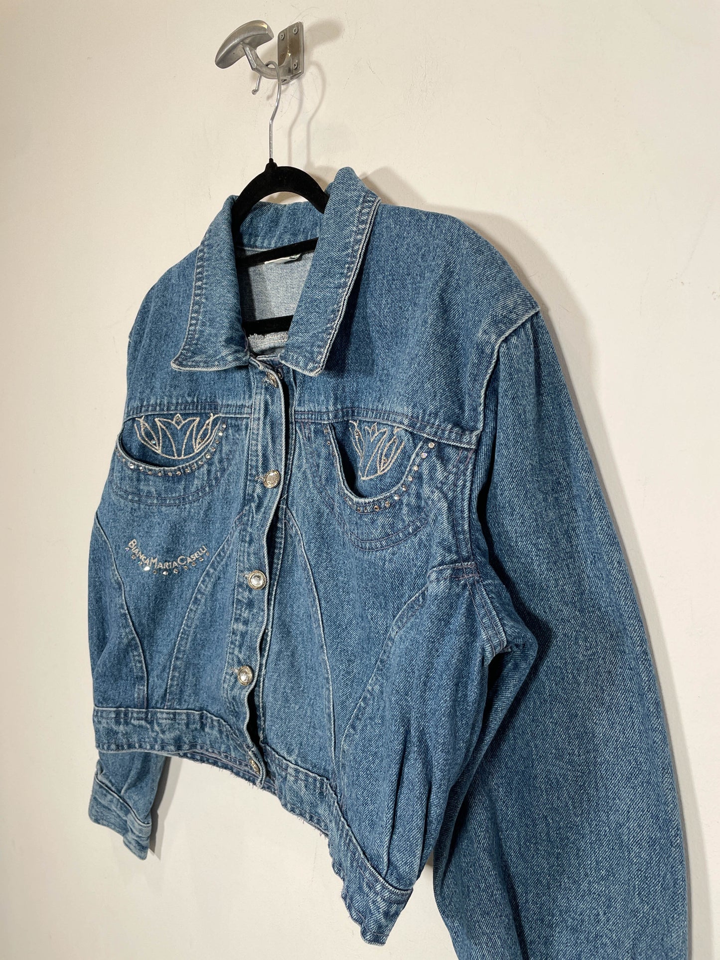 Chaqueta vaquera Bianca Caselli - Talla M - Caramelo Vintage