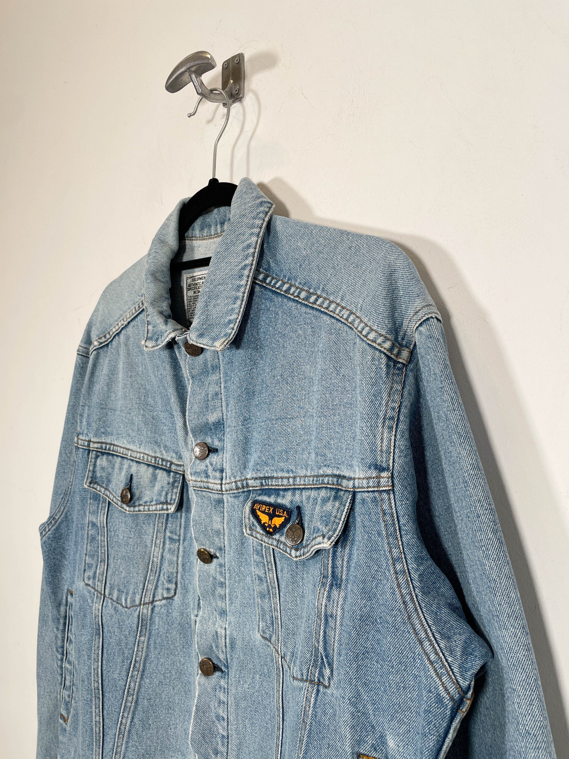 Chaqueta vaquera Avirex - Talla M/L - Caramelo Vintage