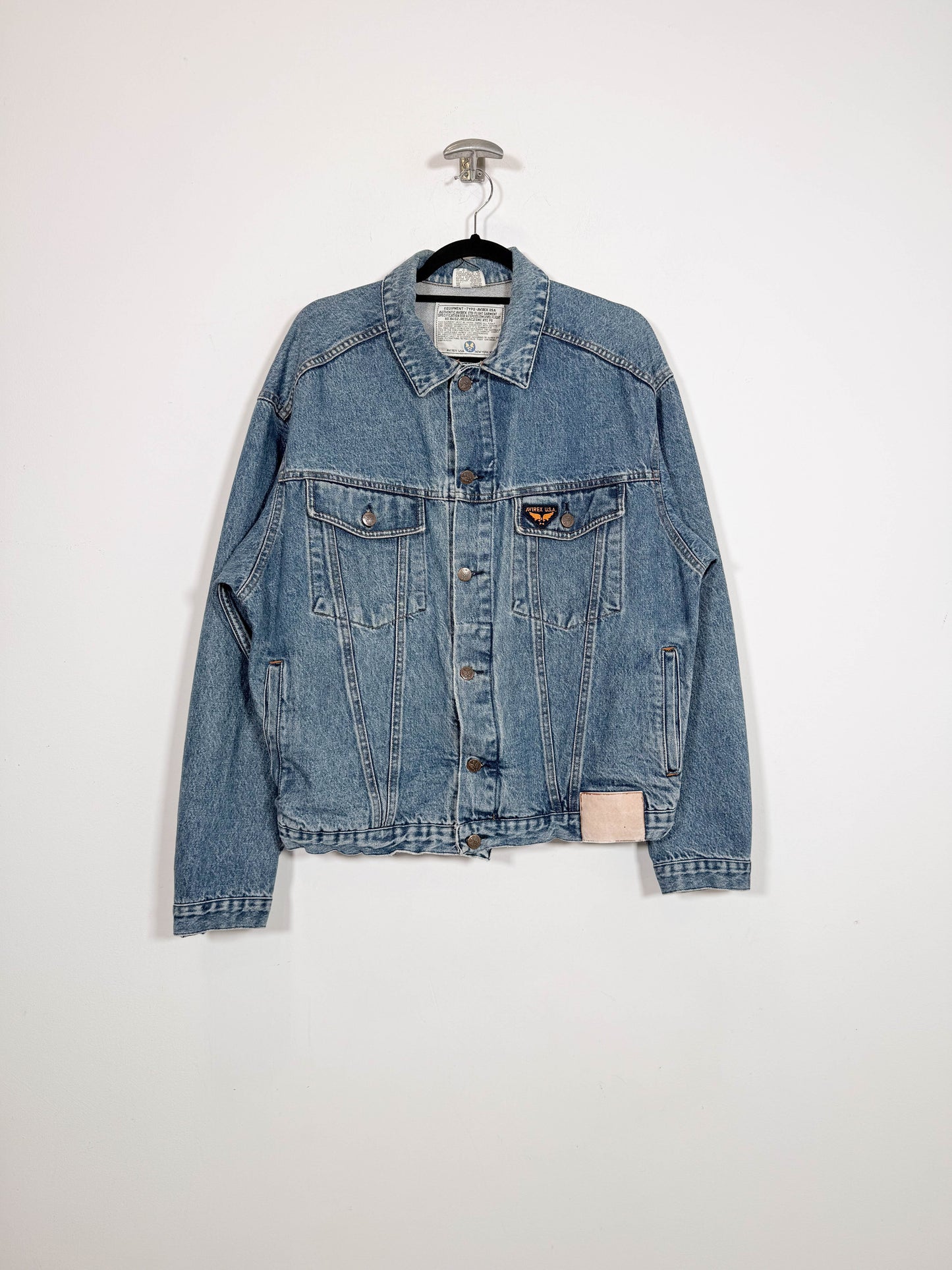 Chaqueta vaquera Avirex - Talla L/XL - Caramelo Vintage