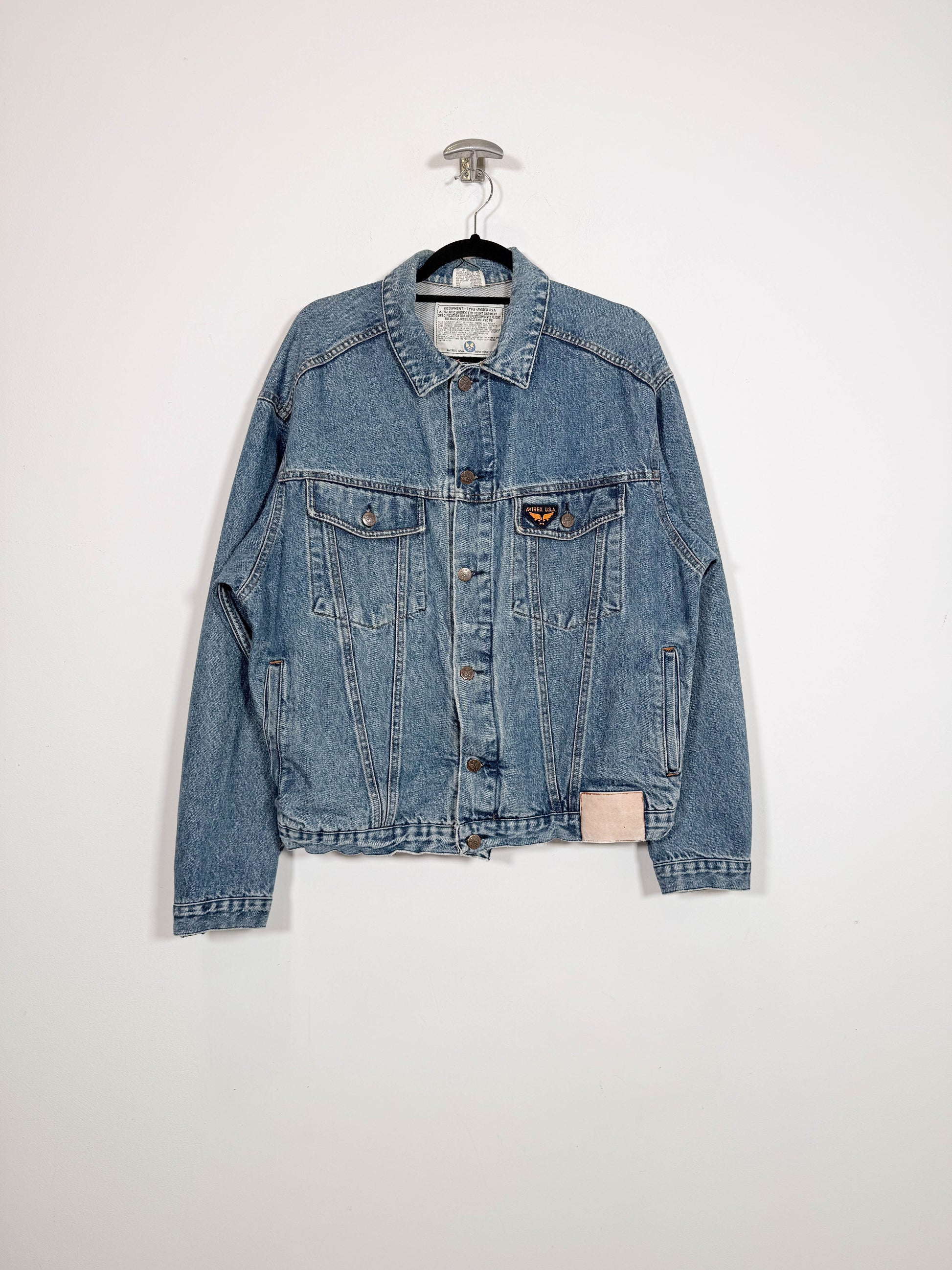 Chaqueta vaquera Avirex - Talla L/XL - Caramelo Vintage