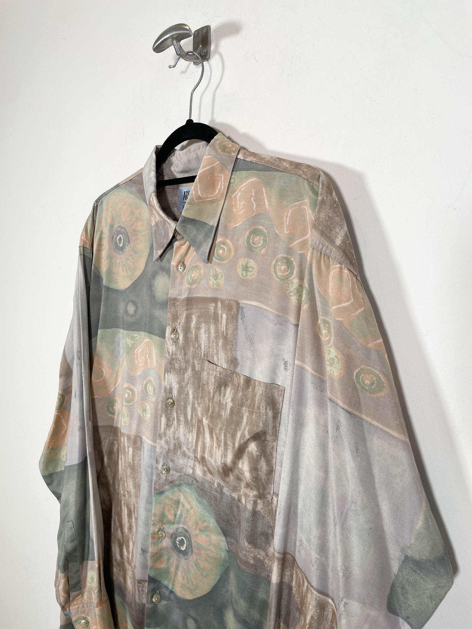 Camisa Areoflot - Talla XL - Caramelo Vintage