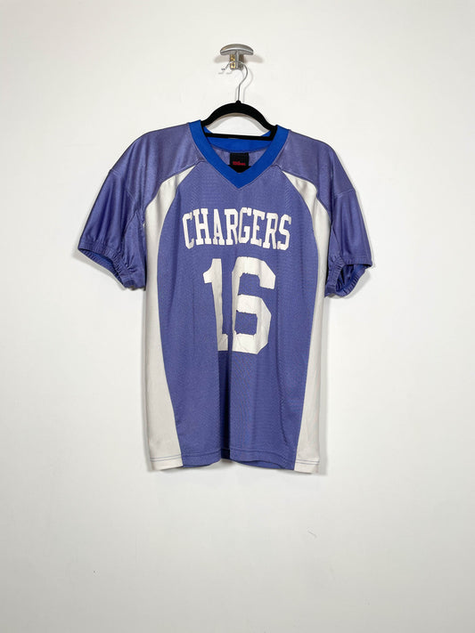 Camiseta fútbol americano Chargers - Talla L - Caramelo Vintage