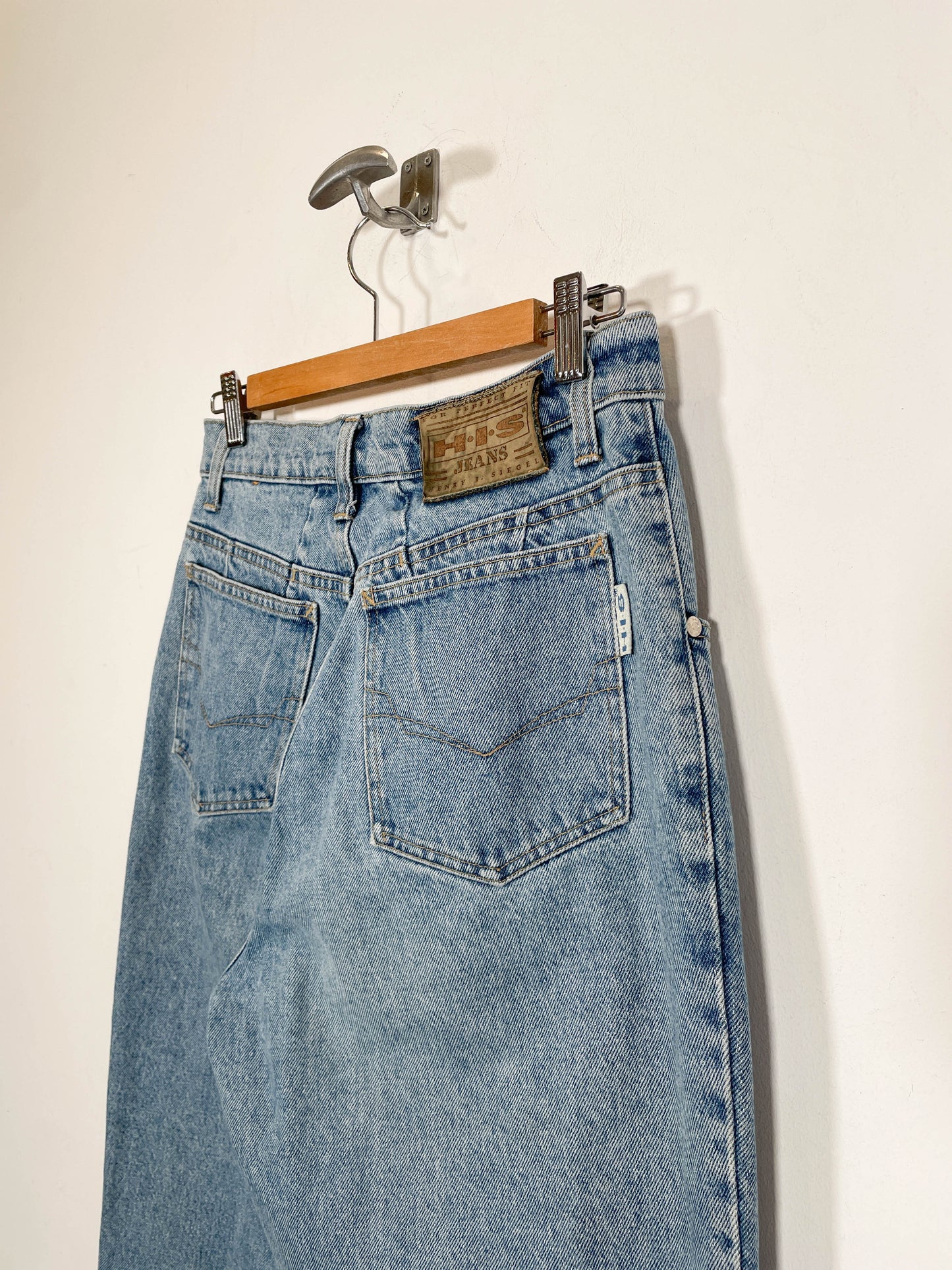 Pantalón vaquero His - Talla 36/38 - Caramelo Vintage