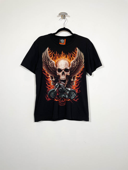 Camiseta Rock Eagle - Talla M - Caramelo Vintage